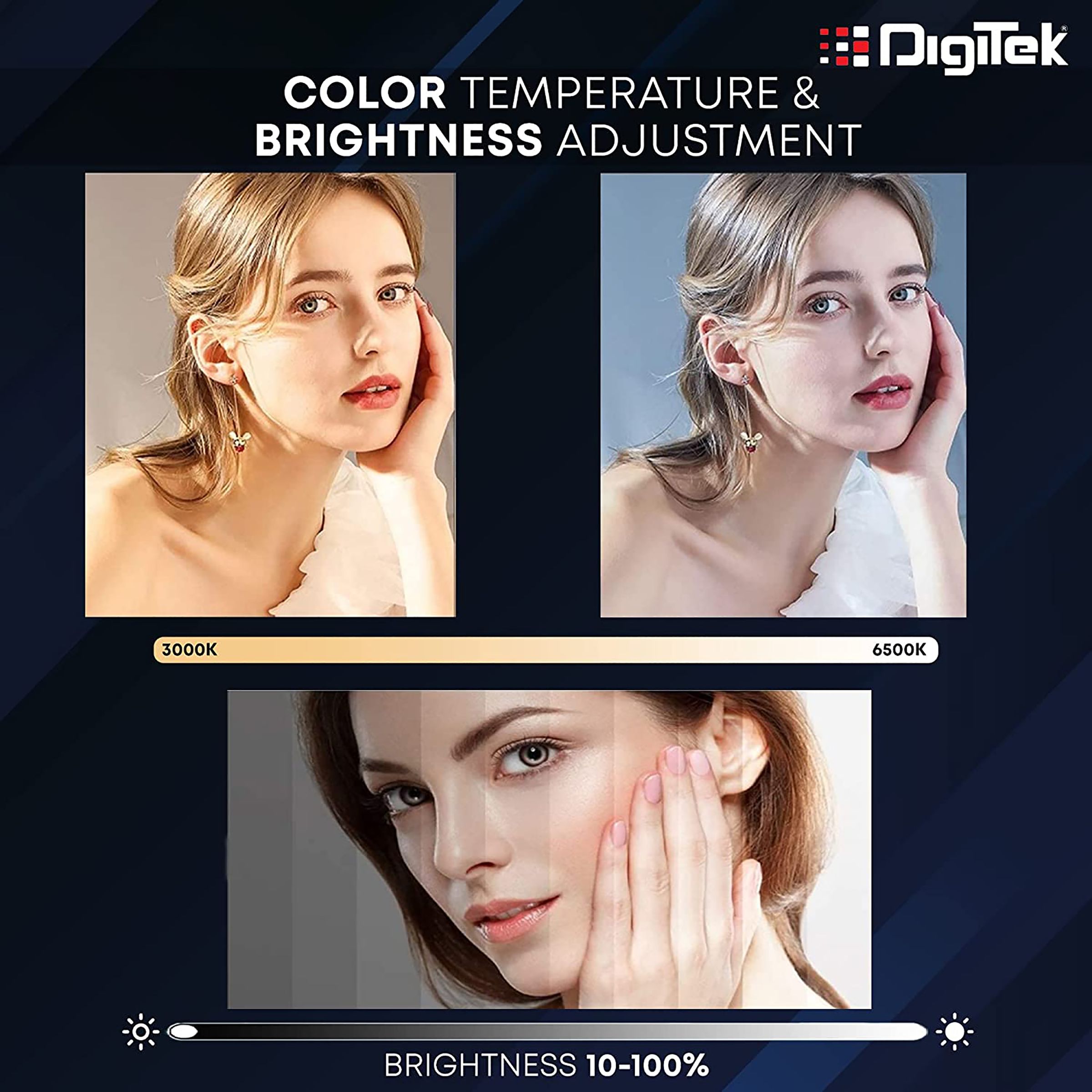 Digitek DCL-150 WBC LED Video Light for Photography (Green High-Tech Production) Digitek DCL-150 WBC LED Video Light for Photography (Green High-Tech Production)_5