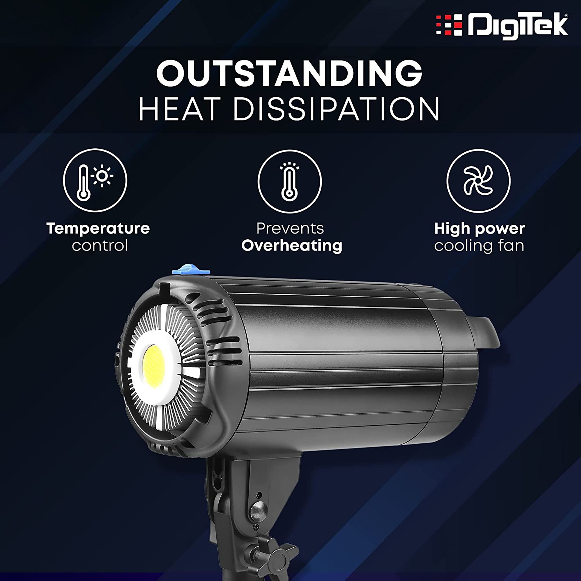 Digitek DCL-150 WBC LED Video Light for Photography (Green High-Tech Production) Digitek DCL-150 WBC LED Video Light for Photography (Green High-Tech Production)_8