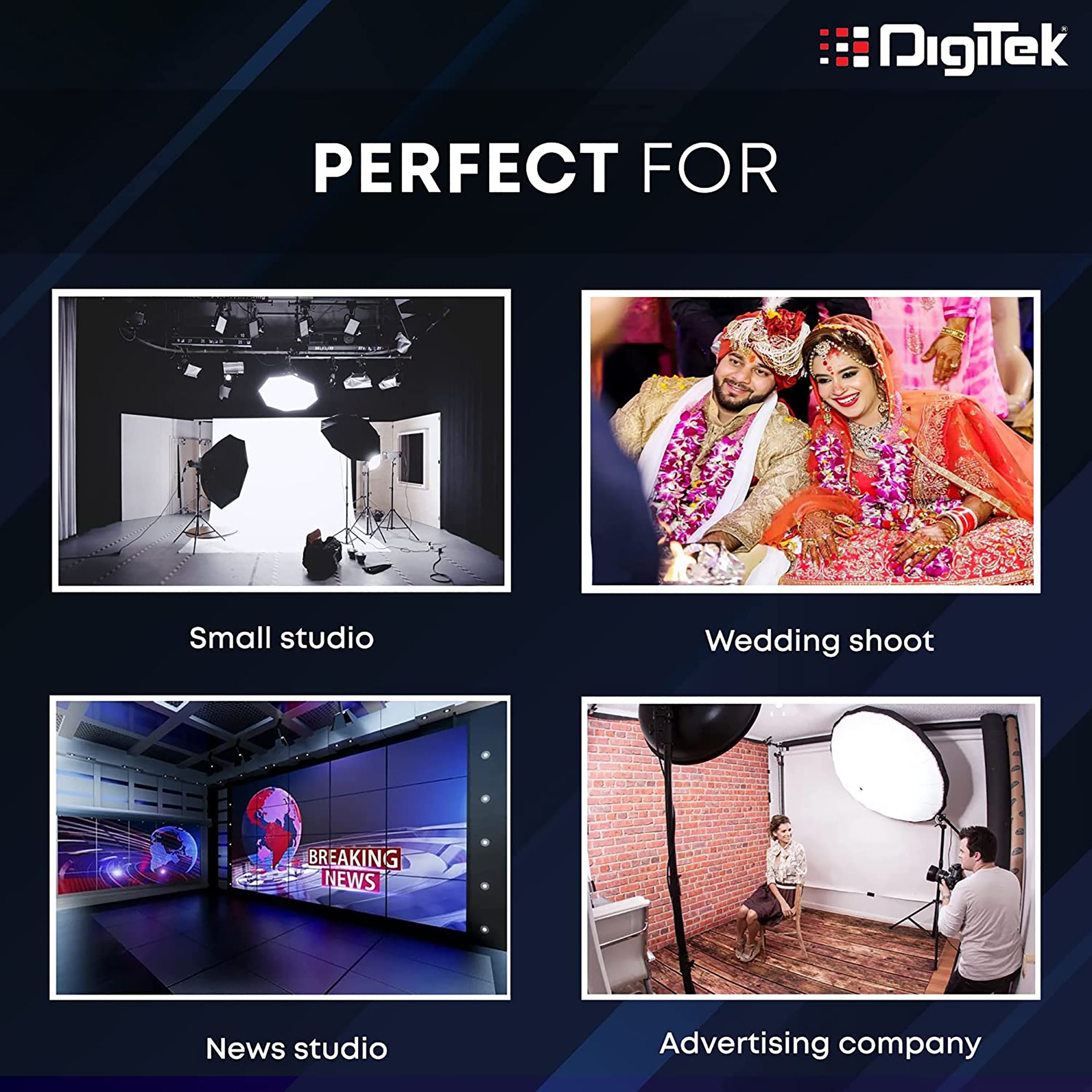 Digitek DCL-150 WBC LED Video Light for Photography (Green High-Tech Production) Digitek DCL-150 WBC LED Video Light for Photography (Green High-Tech Production)_10