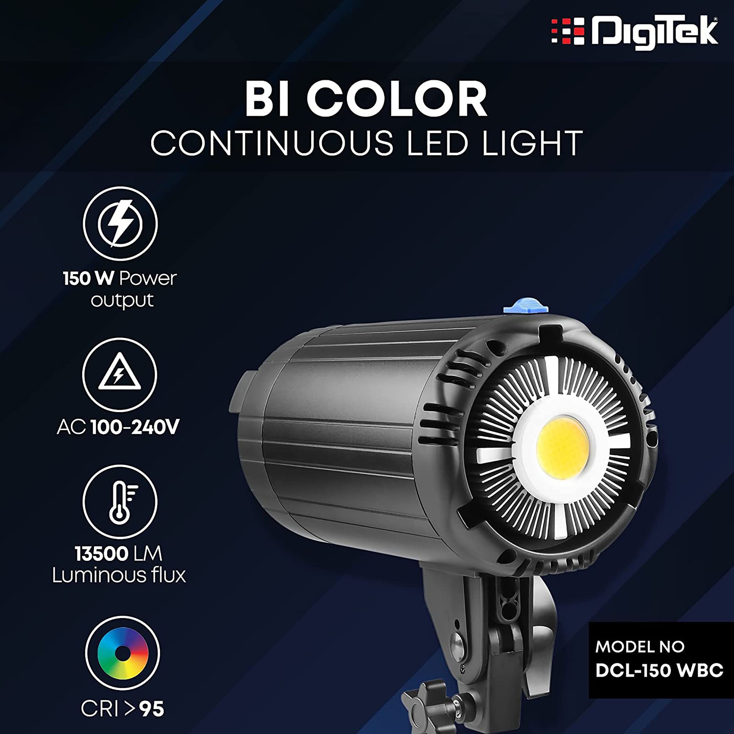Digitek DCL-150 WBC LED Video Light for Photography (Green High-Tech Production) Digitek DCL-150 WBC LED Video Light for Photography (Green High-Tech Production)_11