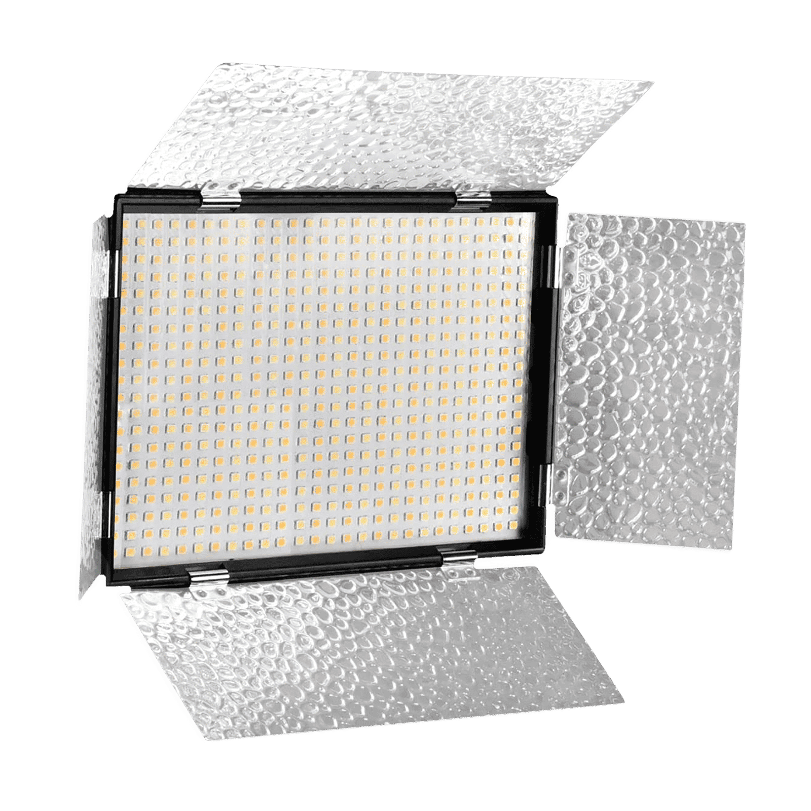 Digitek D520B LED Video Light with 4 Detachable Barndoor for Still Photography & Videography (Dual Color Temperature)_1