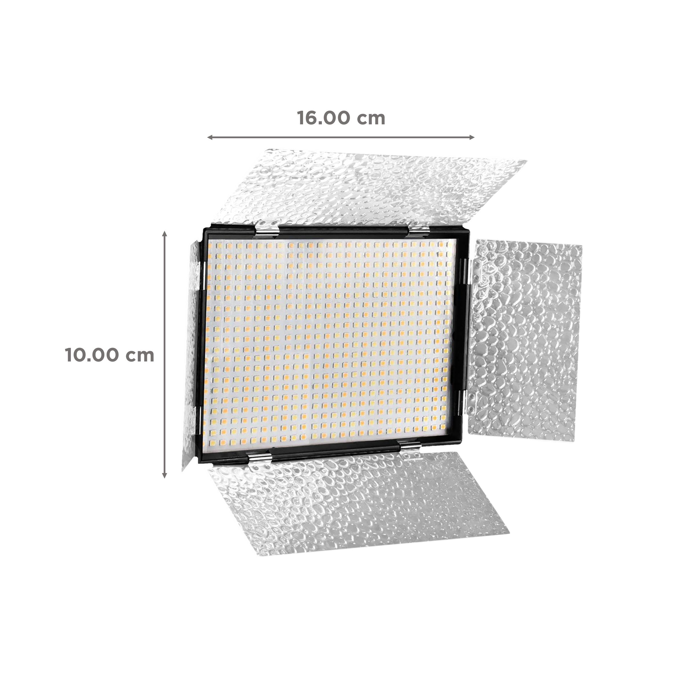 Digitek D520B LED Video Light with 4 Detachable Barndoor for Still Photography & Videography (Dual Color Temperature)_2