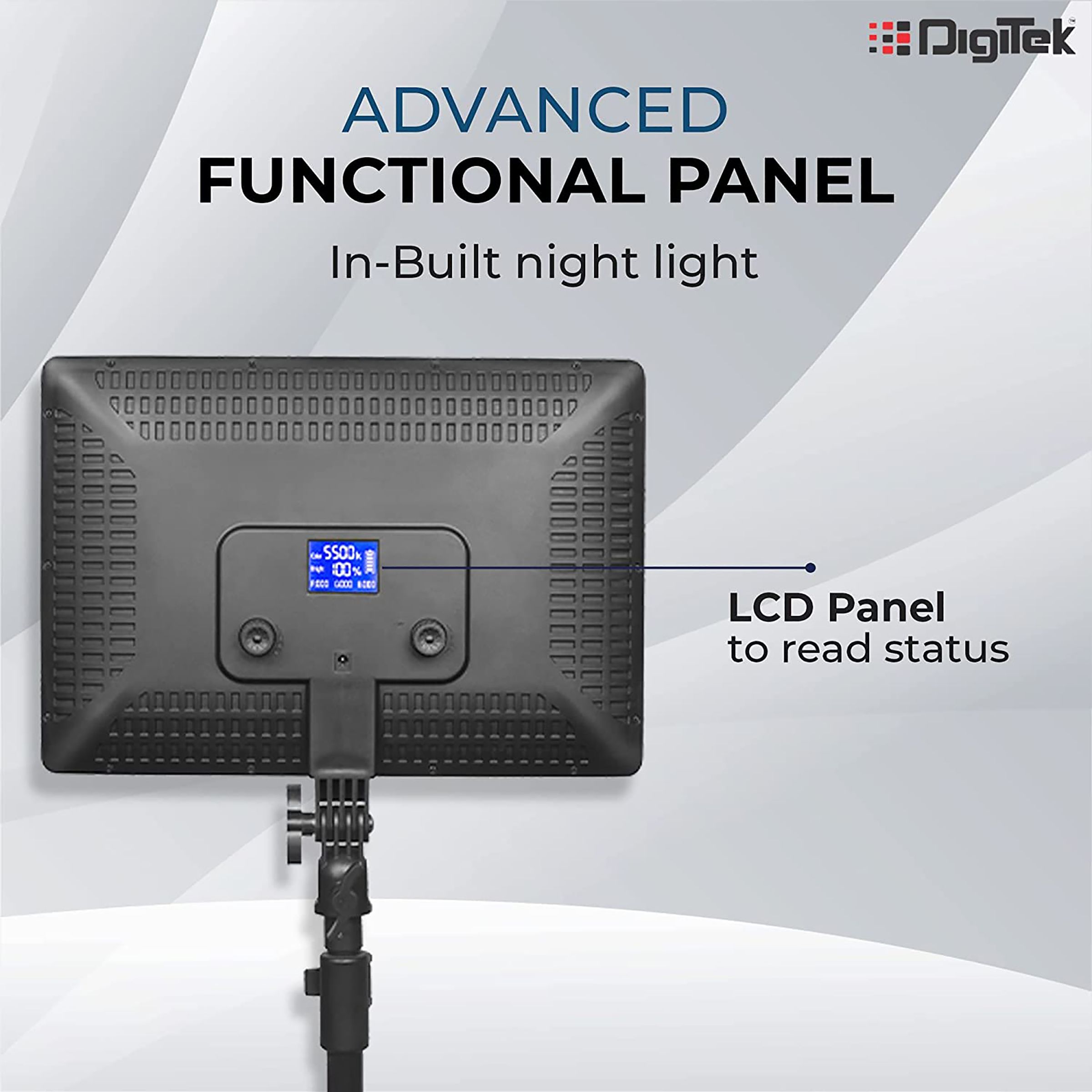 Digitek D556 RGB LED Video Light with Remote for Still Photography (Bi-Color & RGB Effects)_6