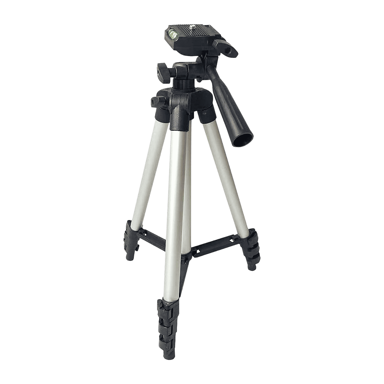 DigiTek DTR 340 LT 102cm Adjustable Tripod for Mobile and Camera (360 Degree Swivel, Black)_1