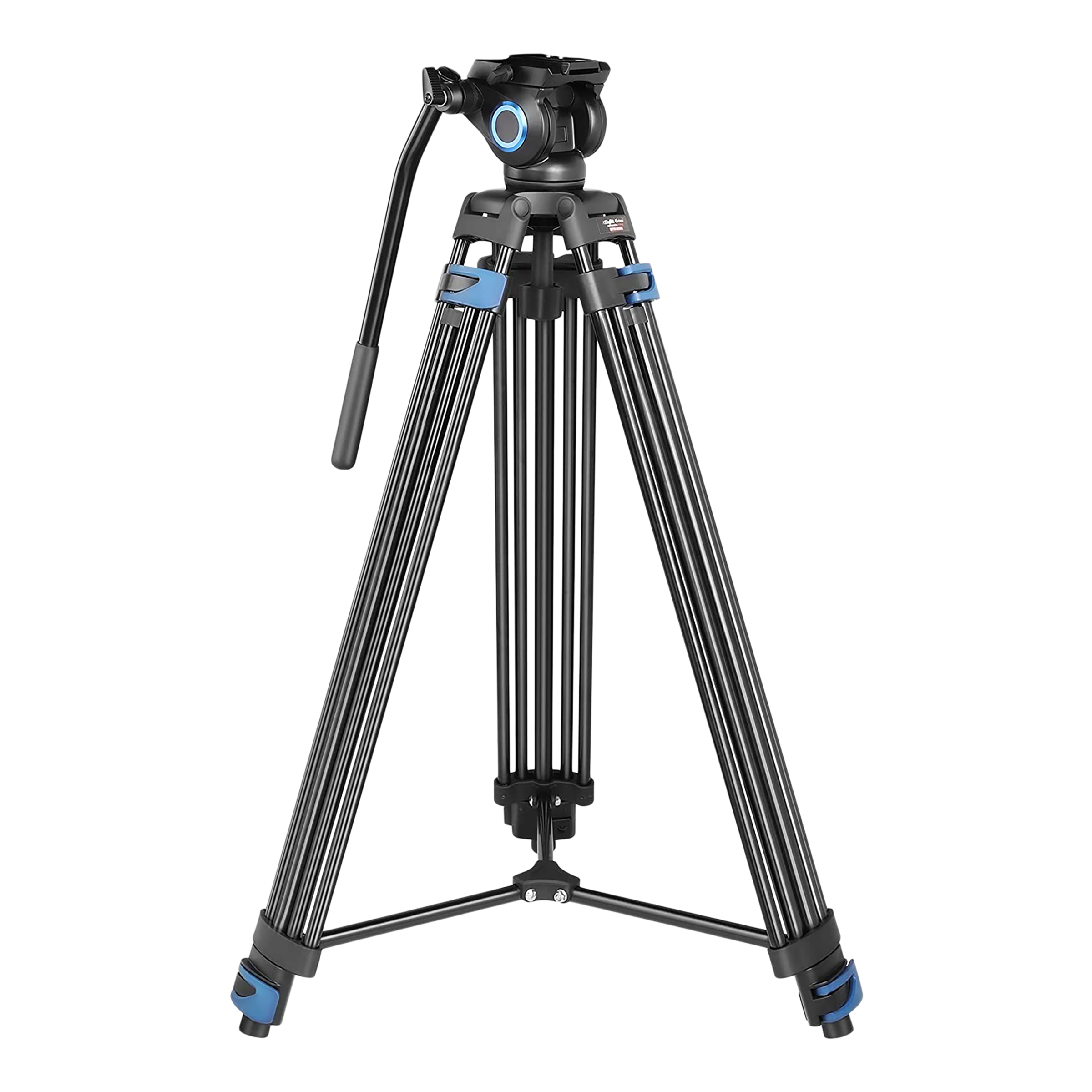 DigiTek Platinum DPTR 605 VD 183cm Adjustable Tripod for Camera (2 Way Head with Adjustable Pan, Black)_1