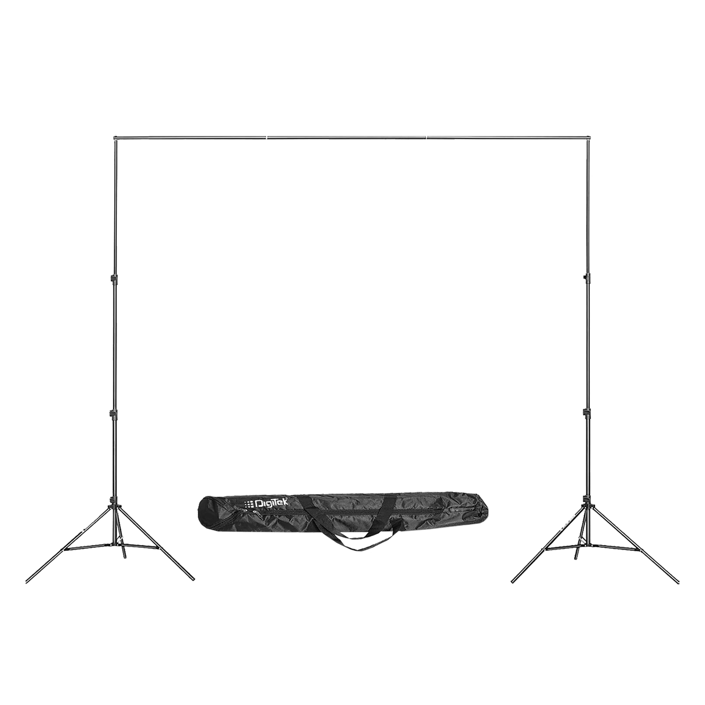 DigiTek DBSK-009FT Background Stand Kit with Bag for Photography & Videography (Lightweight & Sturdy)_1