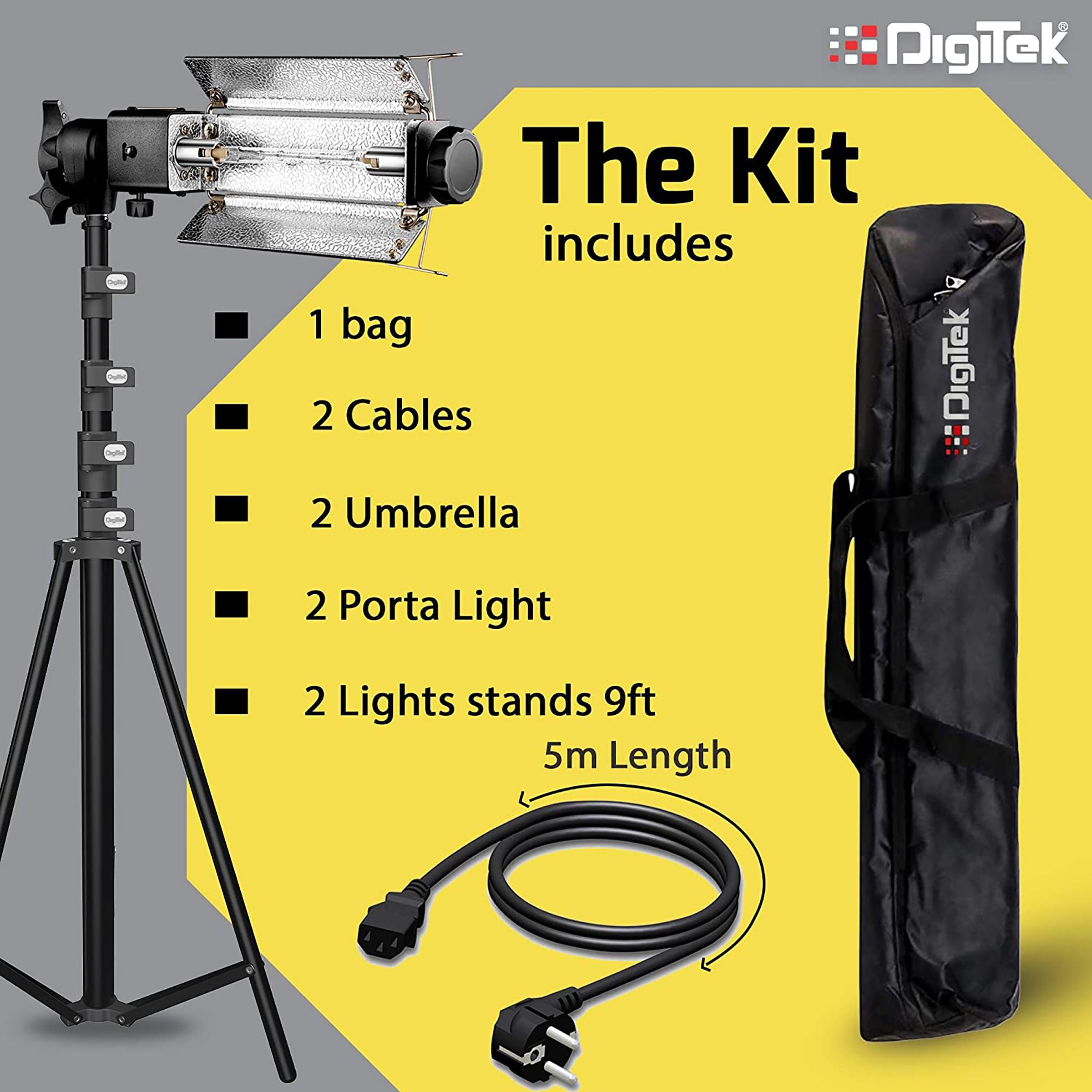 Digitek 14FT L Porta Kit with Carry Bag for Still Photography & Videography (Durable and Sturdy) Digitek 14FT L Porta Kit with Carry Bag for Still Photography & Videography (Durable and Sturdy)_5