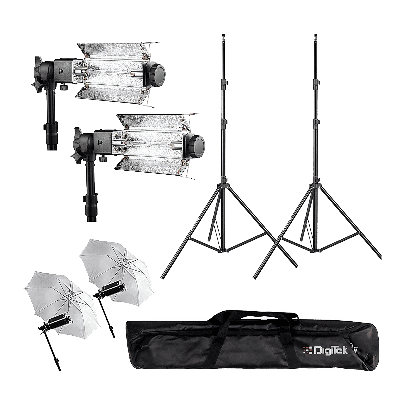 Digitek 9FT L Porta Kit with Carry Bag for Still Photography & Videography (Non-Slip Flip Lock) Digitek 9FT L Porta Kit with Carry Bag for Still Photography & Videography (Non-Slip Flip Lock)_1