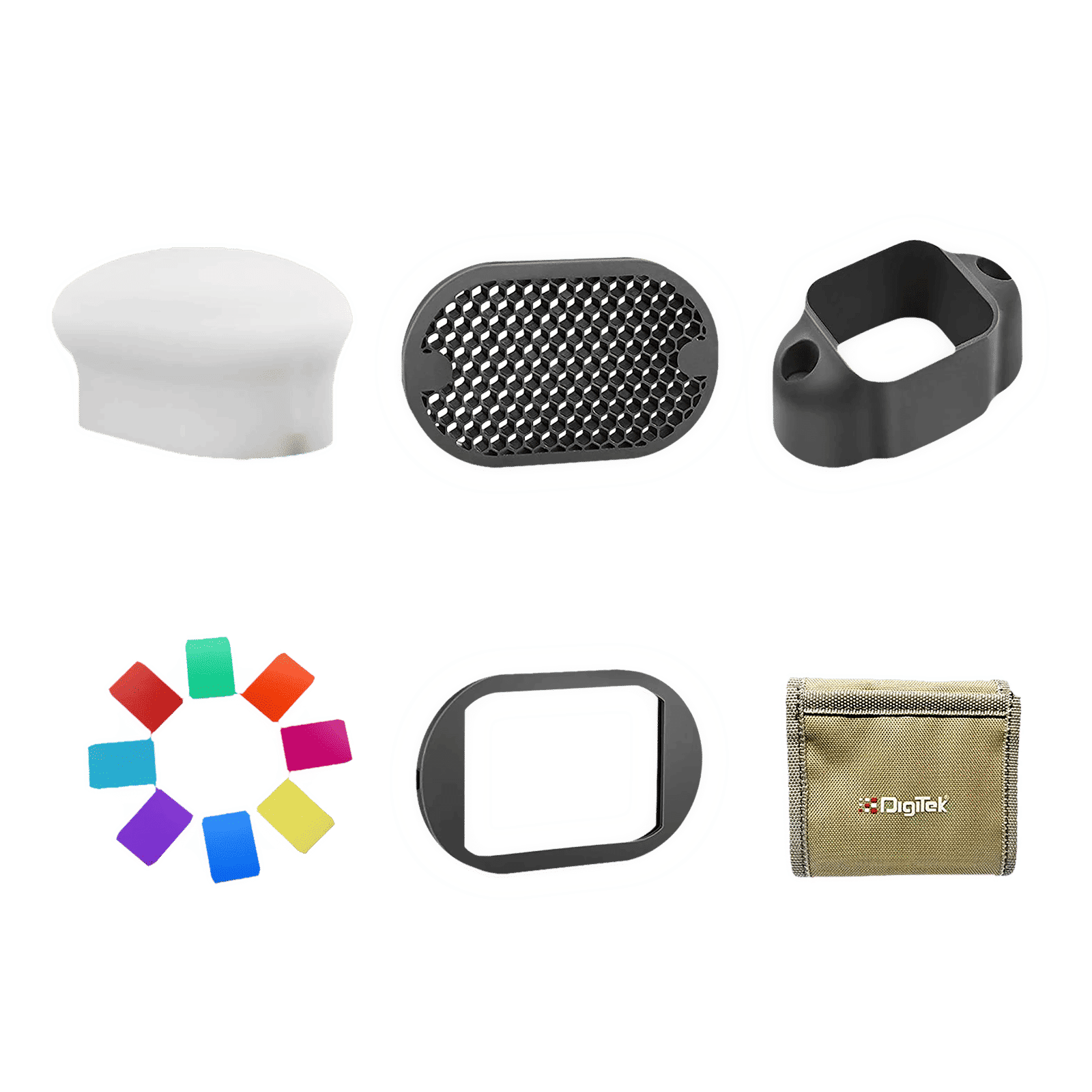 DigiTek DFB-002 Speedlight Flash Bot & Modifier Kit (Universal Fit)_1