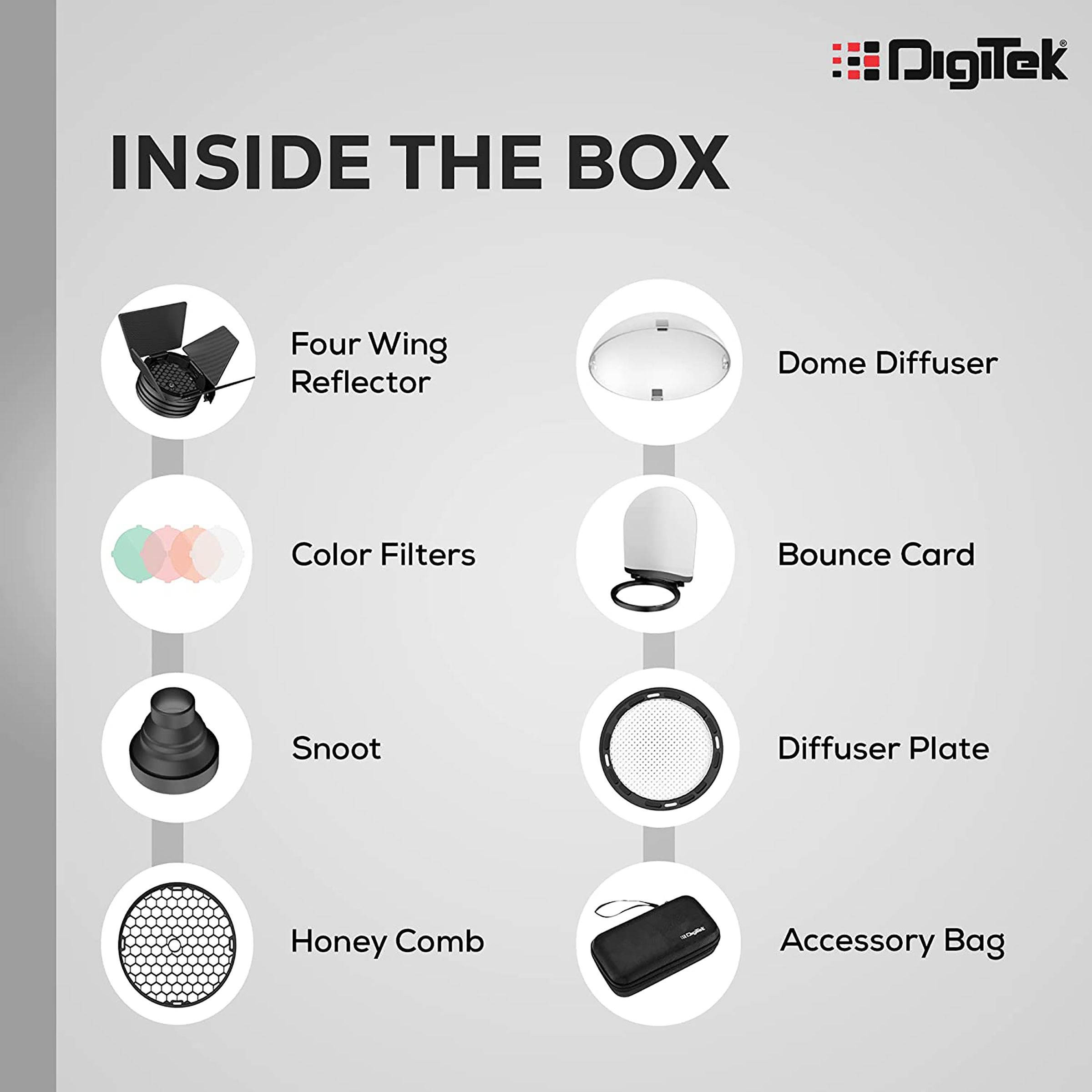 DigiTek DFB-003 Flash Bot (For Round Flash Head) DigiTek DFB-003 Flash Bot (For Round Flash Head)_6