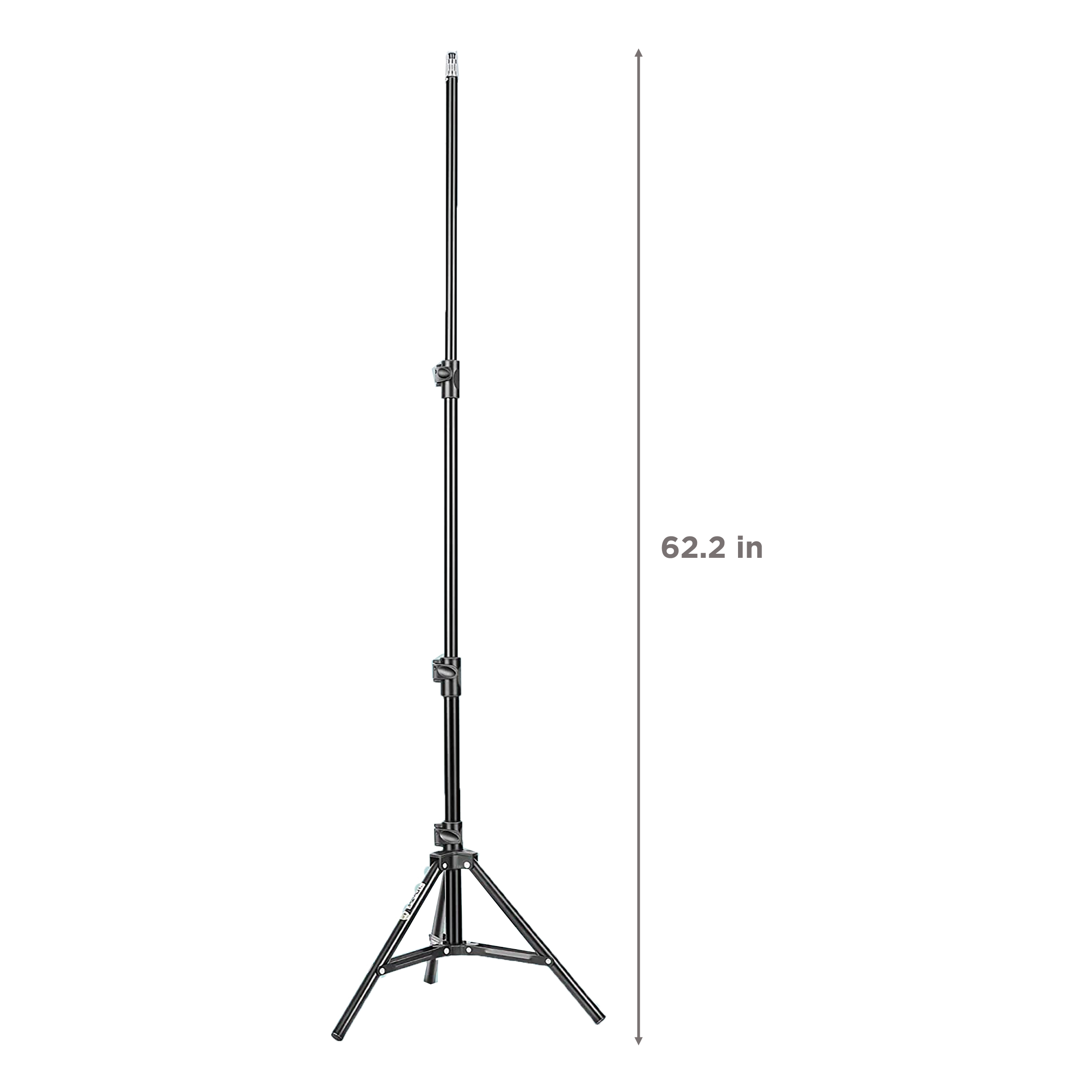 DigiTek DLS 006 FT 158cm Adjustable Tripod for Mobile and Camera (Ultra Portable Cum Heavy Duty, Black)_3