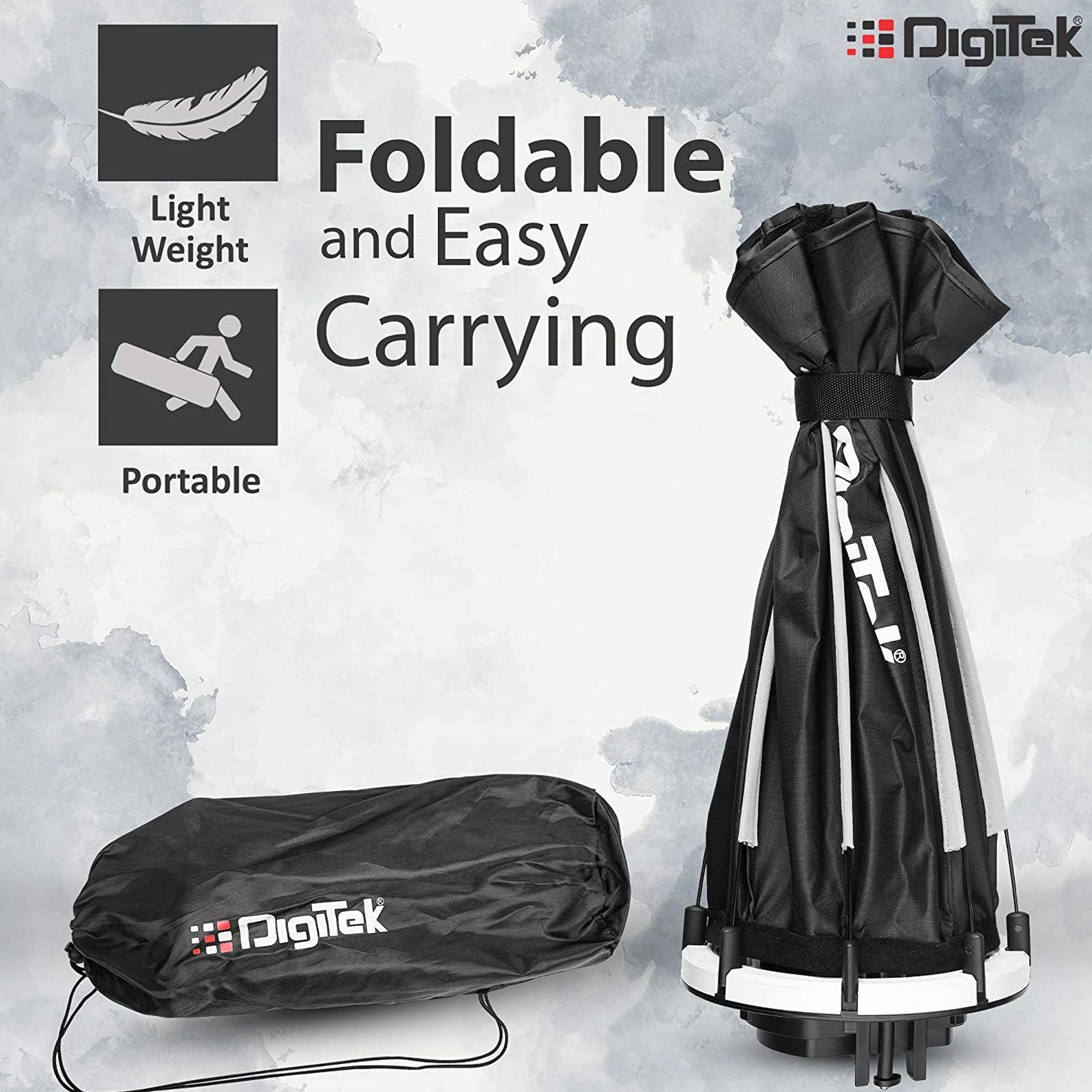 Digitek DSBH 065 Softbox with Bracket, Diffuser Sheets & Carry Case for Photography (Octagon Shape)_3