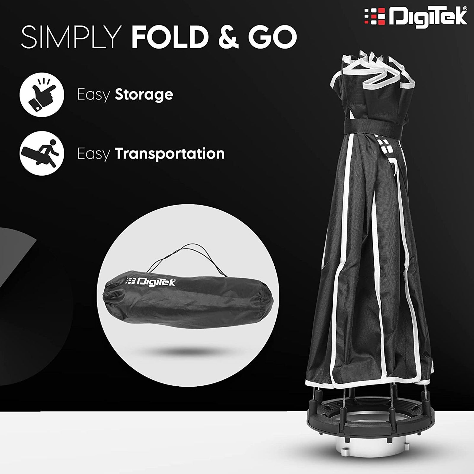 DigiTek Octagon Bowens Softbox with Diffuser Sheets & Carrying Case for Still Photography (Lightweight & Portable) DigiTek Octagon Bowens Softbox with Diffuser Sheets & Carrying Case for Still Photography (Lightweight & Portable)_11