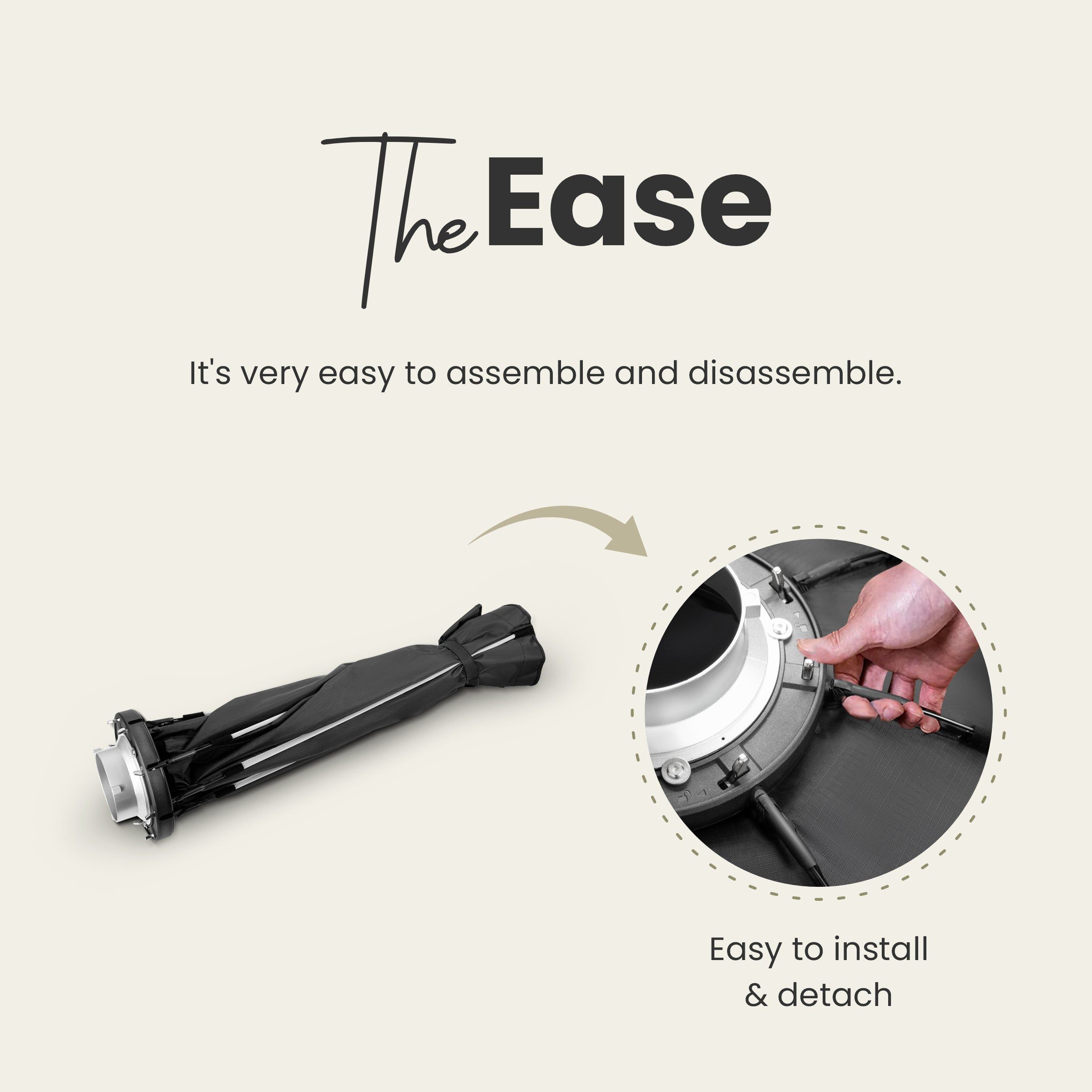 DigiTek Octagon Bowens Softbox with Diffuser Sheets & Carrying Case for Still Photography (Lightweight & Portable) DigiTek Octagon Bowens Softbox with Diffuser Sheets & Carrying Case for Still Photography (Lightweight & Portable)_4