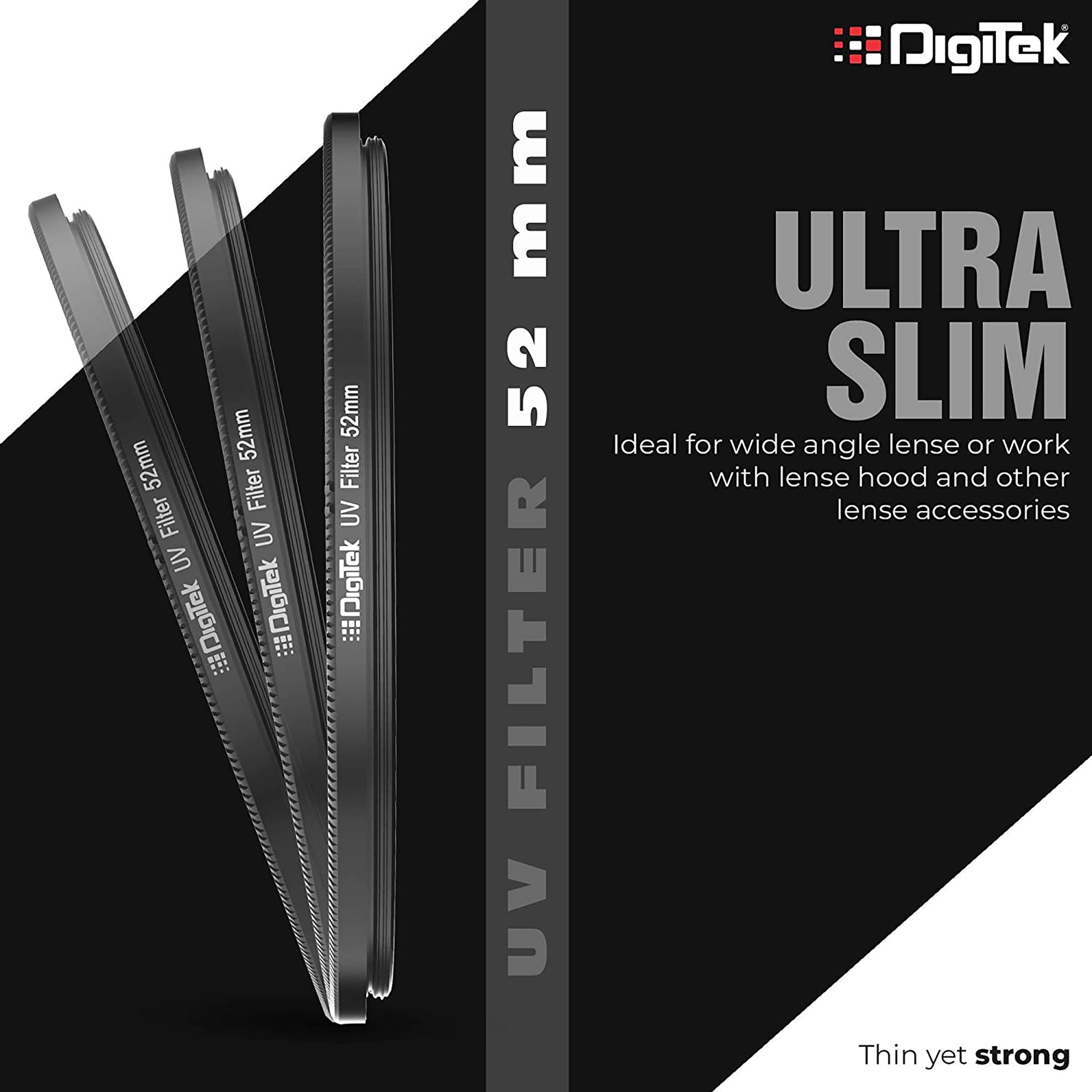 DigiTek 46mm Camera Lens UV Filter (Double Layer Coating)_6