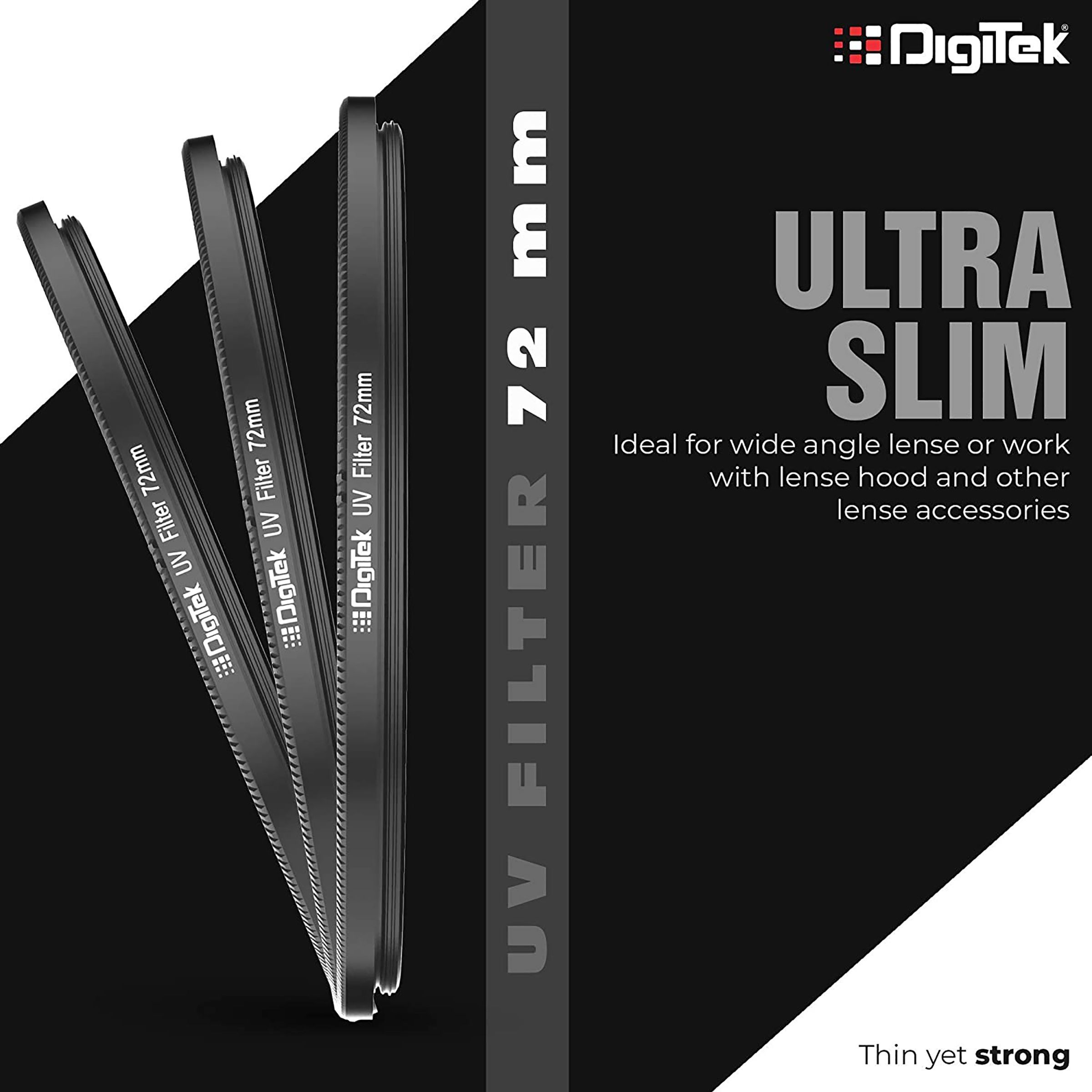 DigiTek 72mm Camera Lens UV Filter (Double Layer Coating) DigiTek 72mm Camera Lens UV Filter (Double Layer Coating)_6
