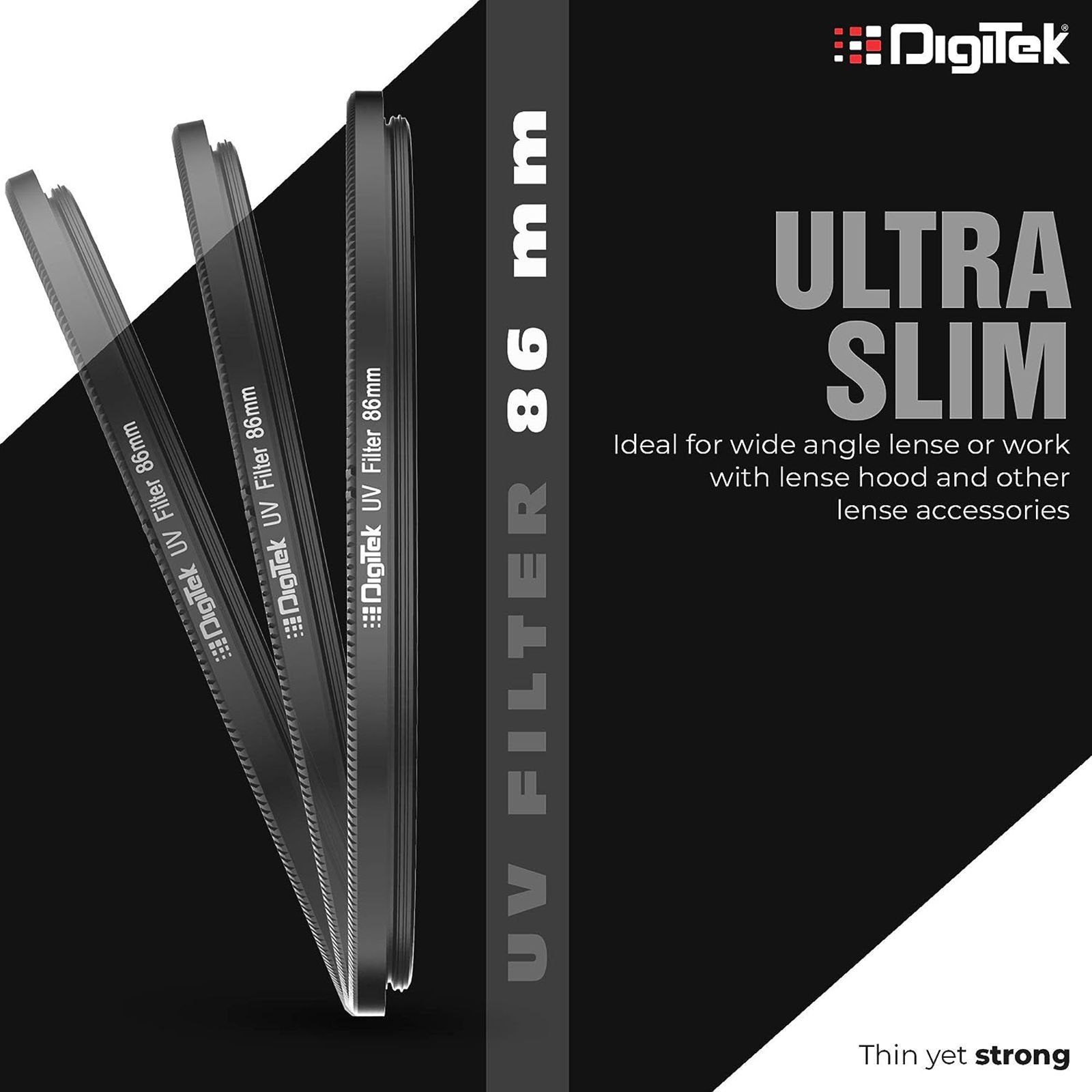 DigiTek 86mm Camera Lens UV Filter (Double Layer Coating)_9