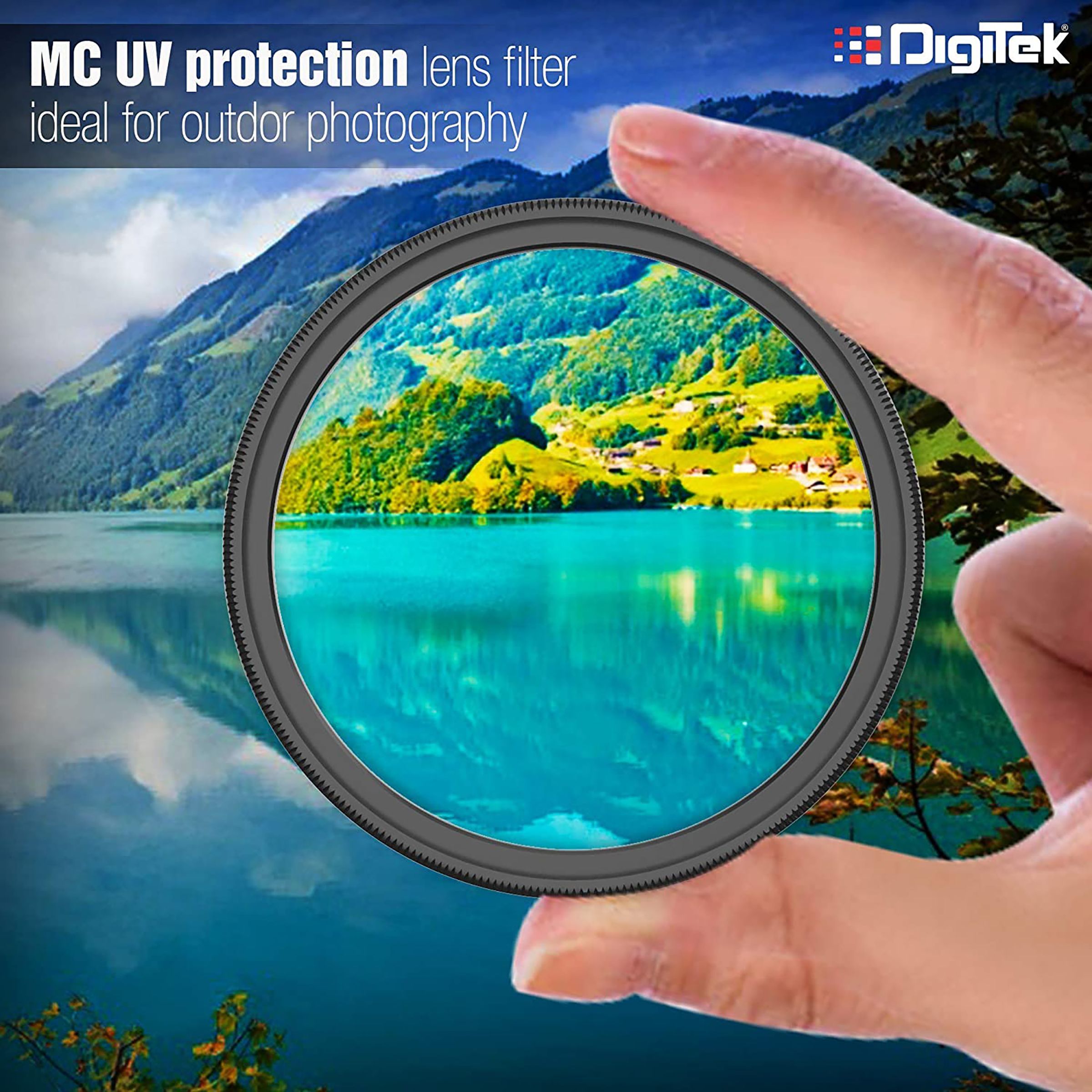 DigiTek 82mm Camera Lens UV Filter (16 Layers Multi-Coating)_8