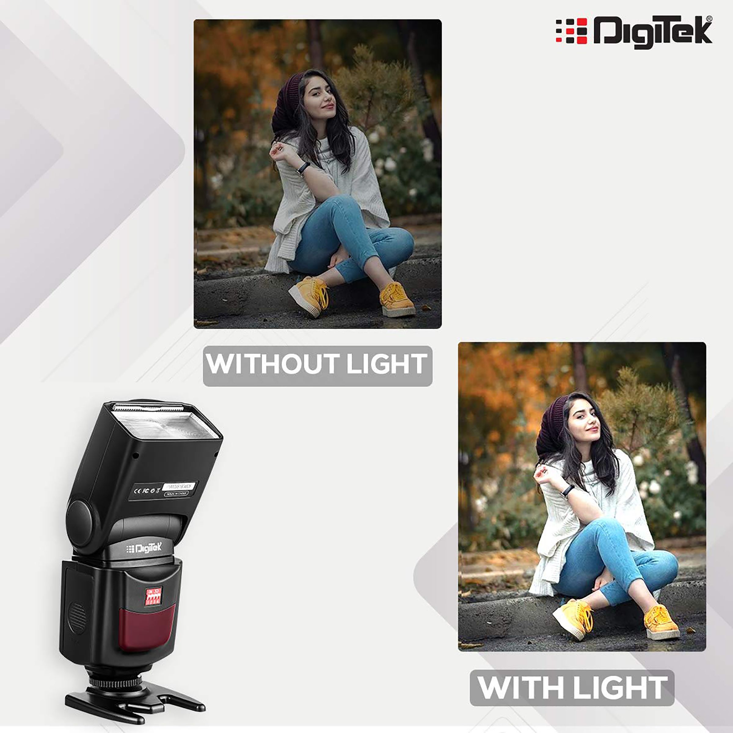 DigiTek DFL-088 Flash Speedlite for Canon, Nikon, Pentax, Olympus (Standard Hot Shoe Mount)_6