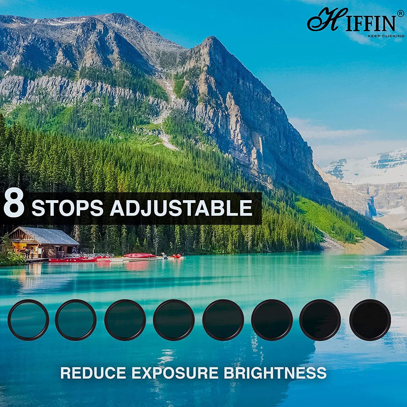 HIFFIN Fader N-D 82mm Camera Lens Neutral Density Filter (Multiple Layer Coating) HIFFIN Fader N-D 82mm Camera Lens Neutral Density Filter (Multiple Layer Coating)_3