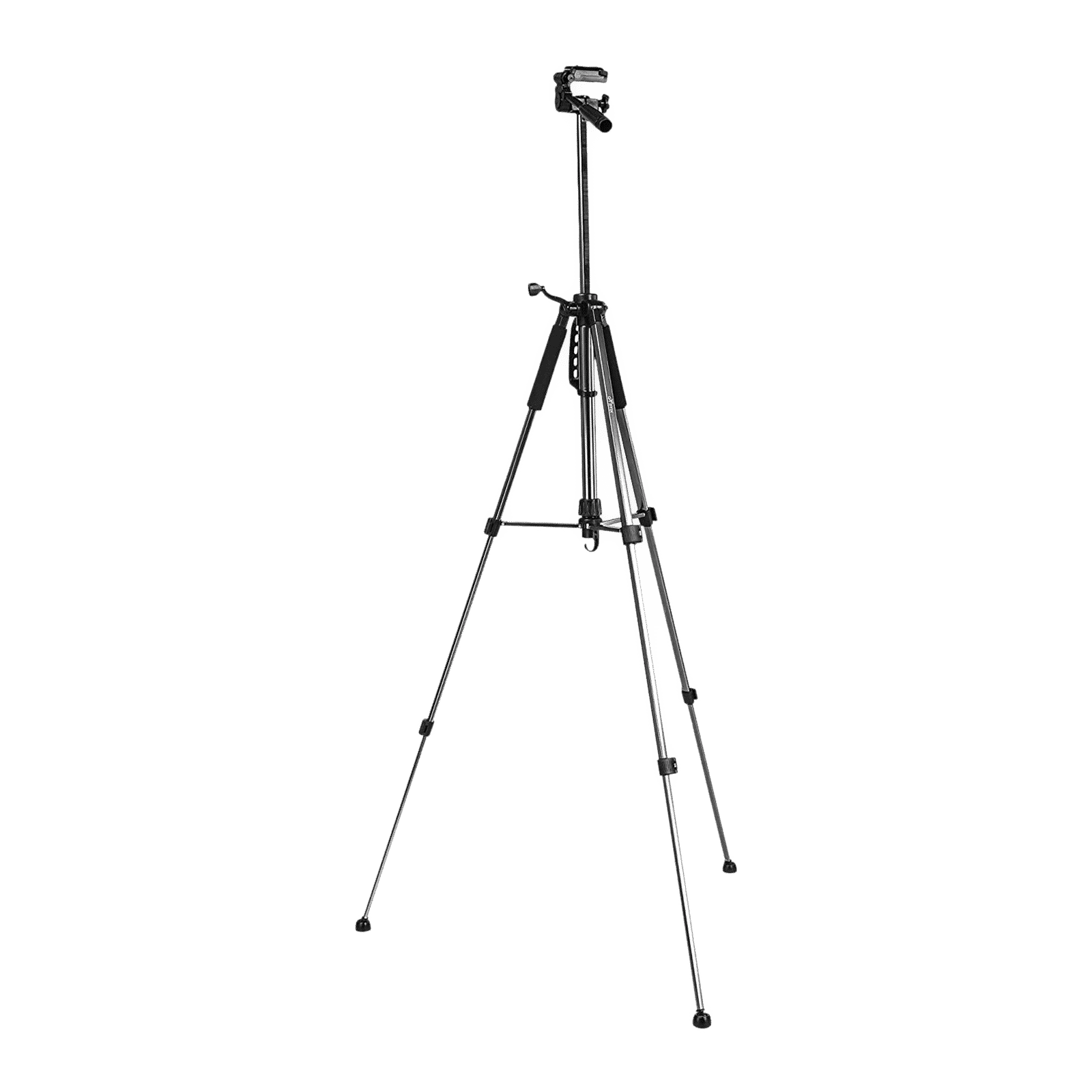 HIFFIN HF-1200 140cm Adjustable Tripod for Mobile and Camera (Built-in Bubble Head, Black)_9