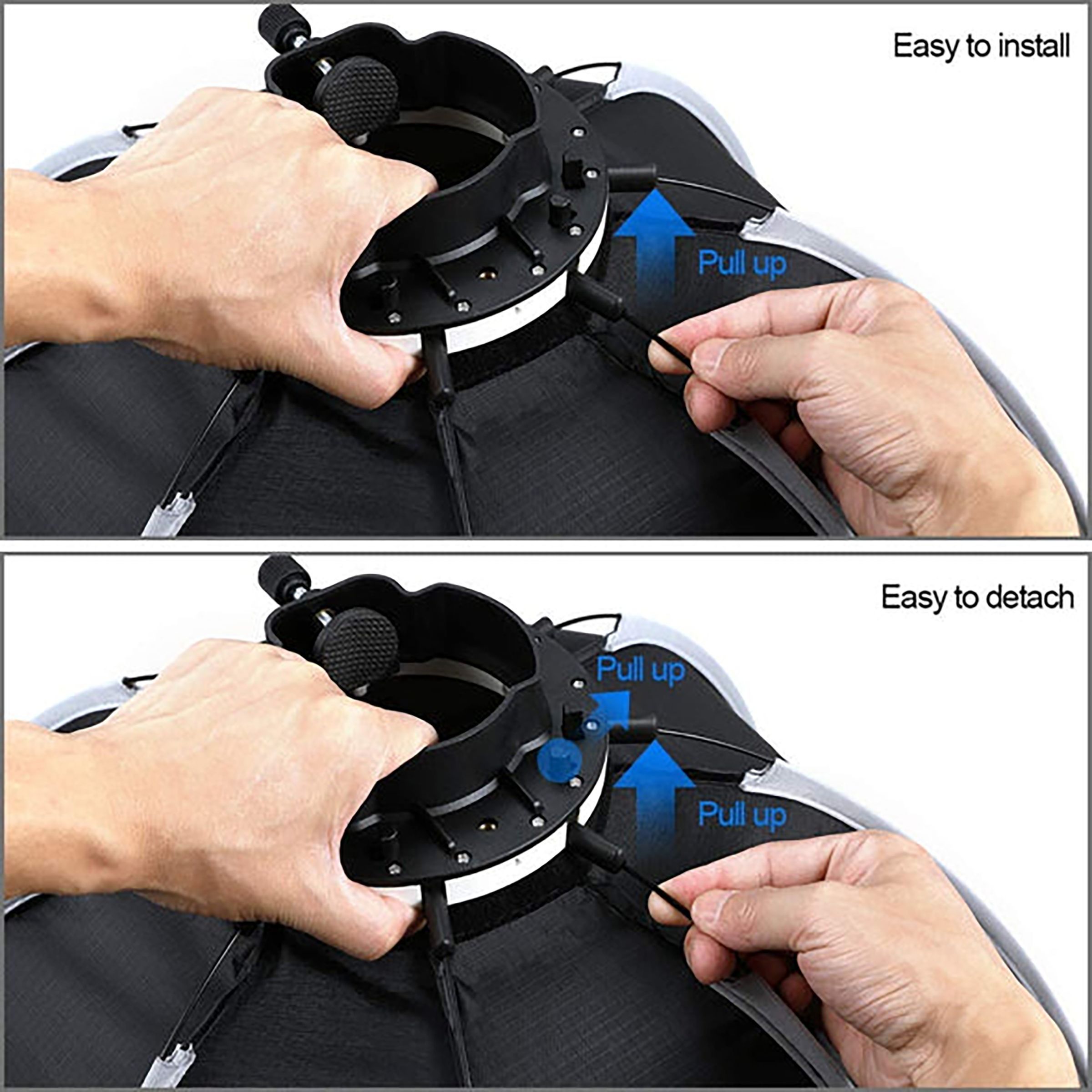 HIFFIN Softbox with 9 Fit Light Stand for All Flash Speedlights (Lightweight & Portable)_8