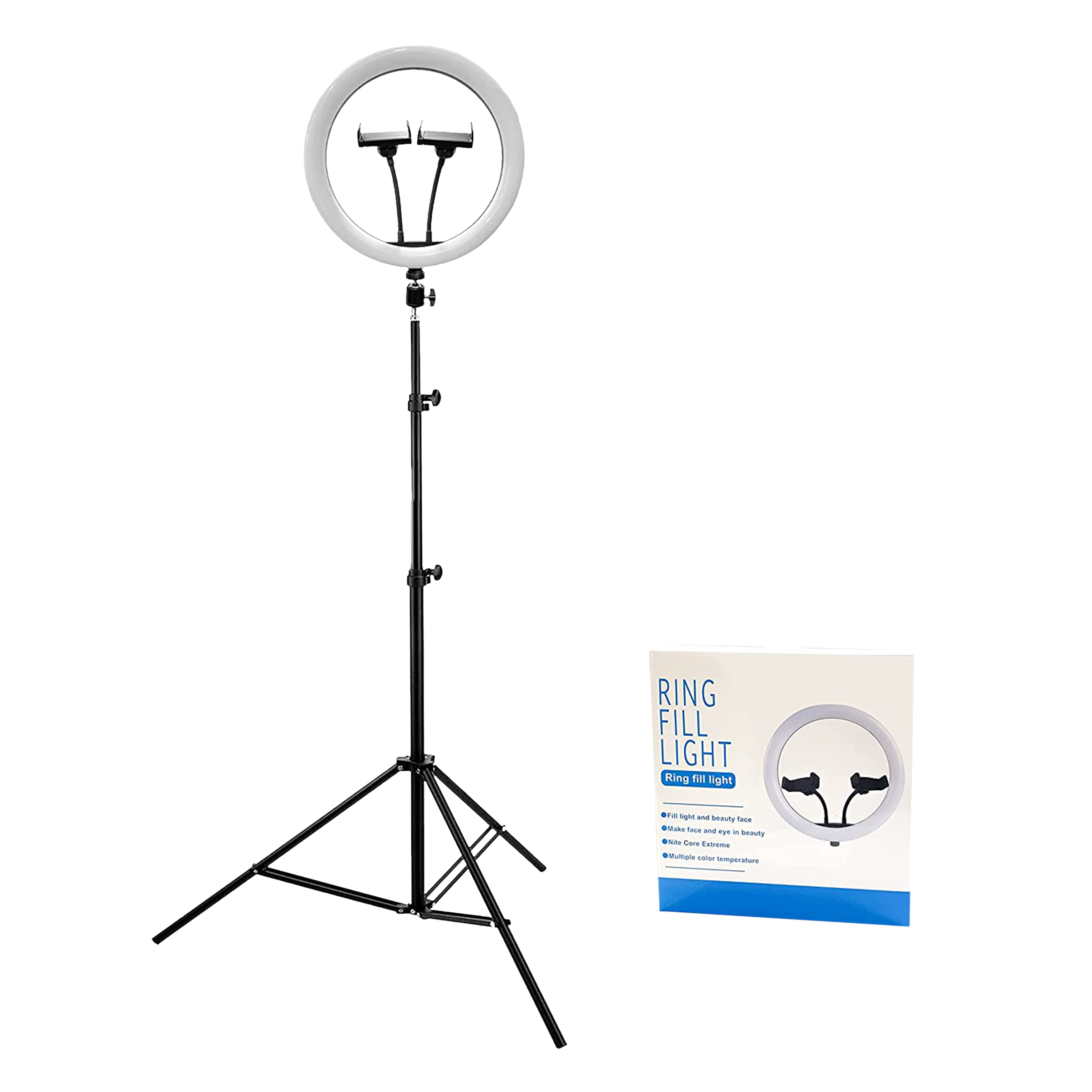 HIFFIN Right Plus Ring Light with Stand for Photography (360 Degree Rotation)_1