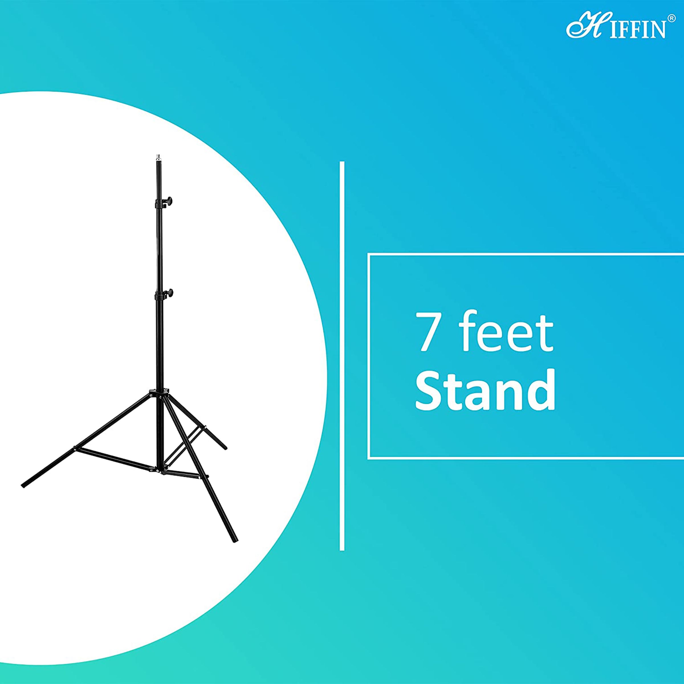 HIFFIN Right Plus Ring Light with Stand for Photography (360 Degree Rotation)_8