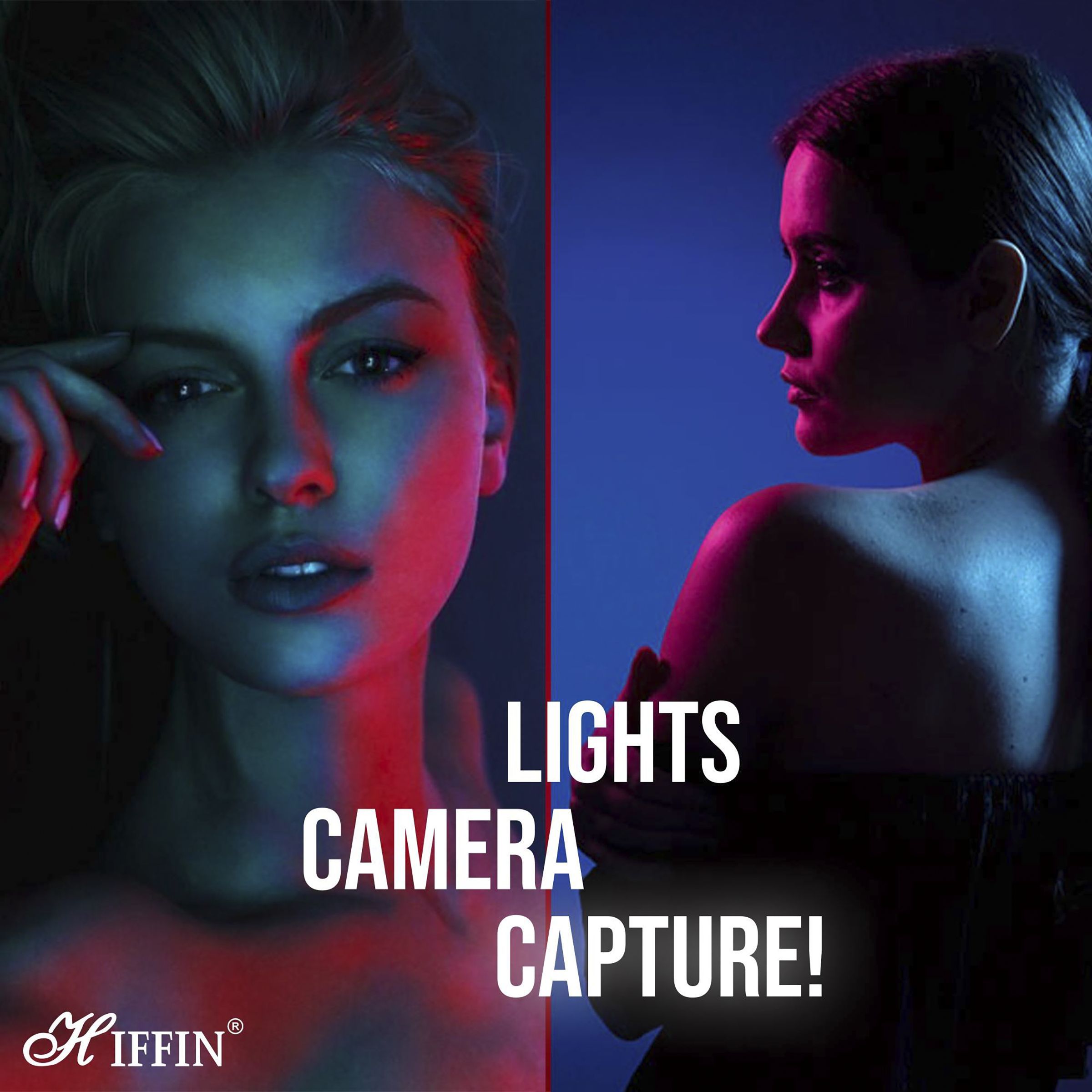 HIFFIN M26CM Ring Light for Makeup, Live Streaming & YouTube Video Shooting (Rainbow Light)_10