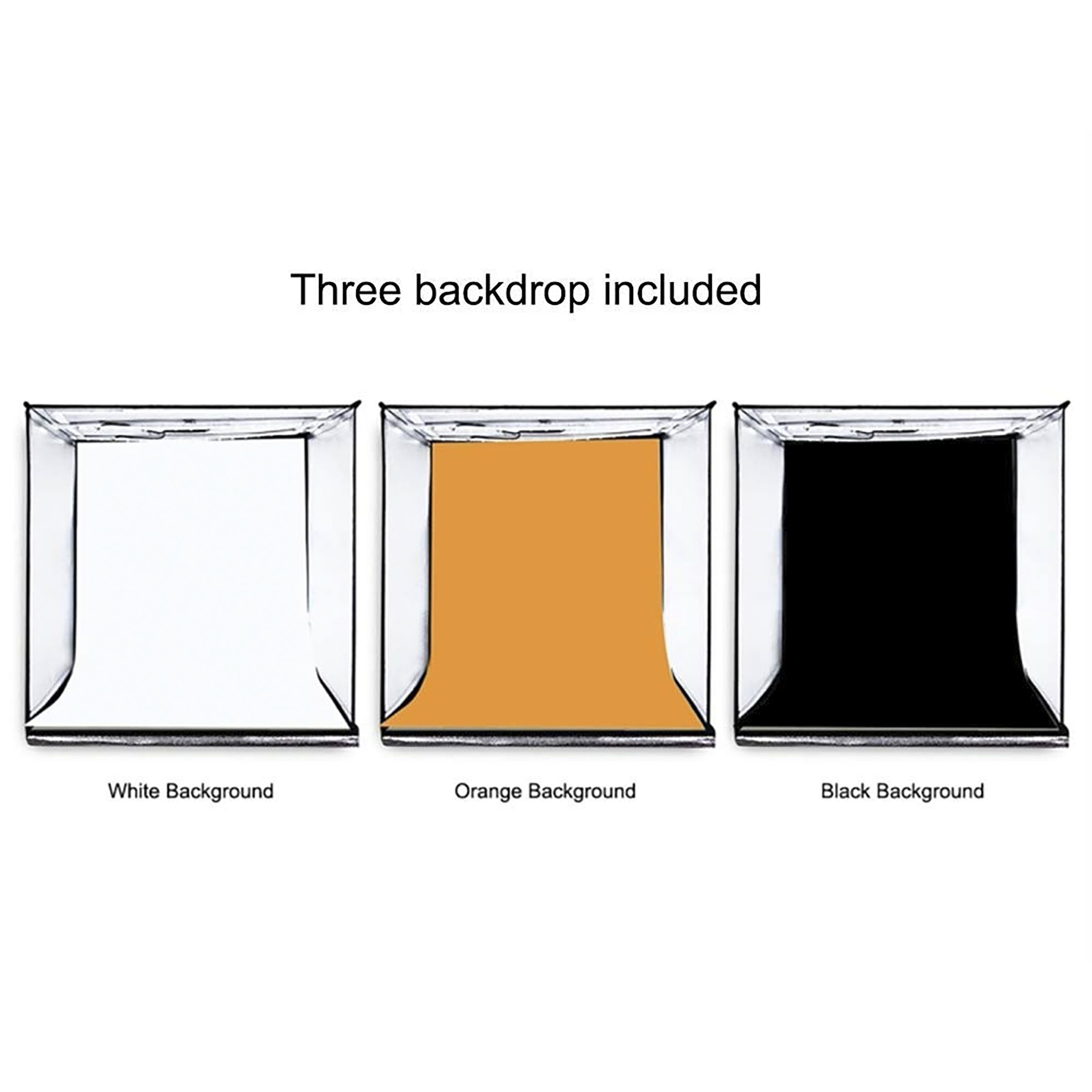 HIFFIN Light Tent with Carry Bag for Photography (Magnet LED Strips)_6