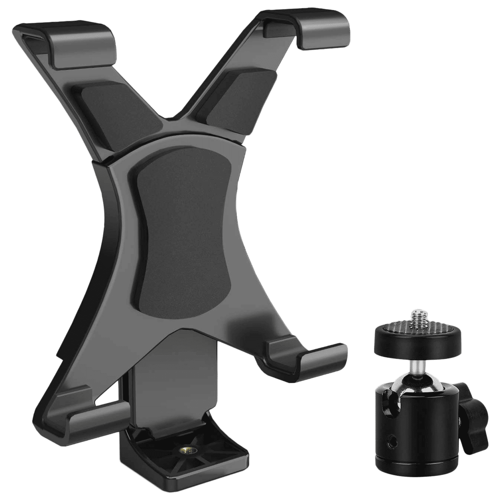 HIFFIN Tripod Mount for Tablet (360 Degree Rotation, Black)_1