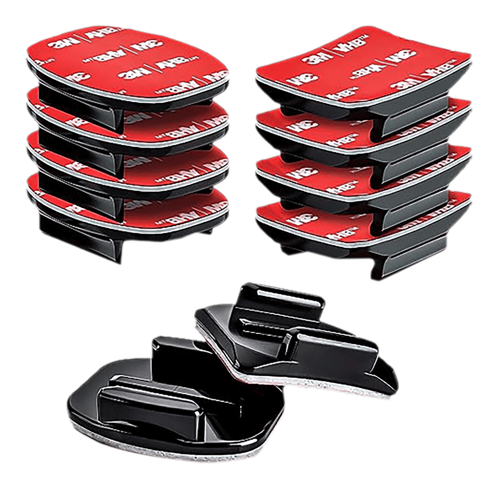 HIFFIN Helmet Adhesive Mount for Camera (Waterproof, Black)_3