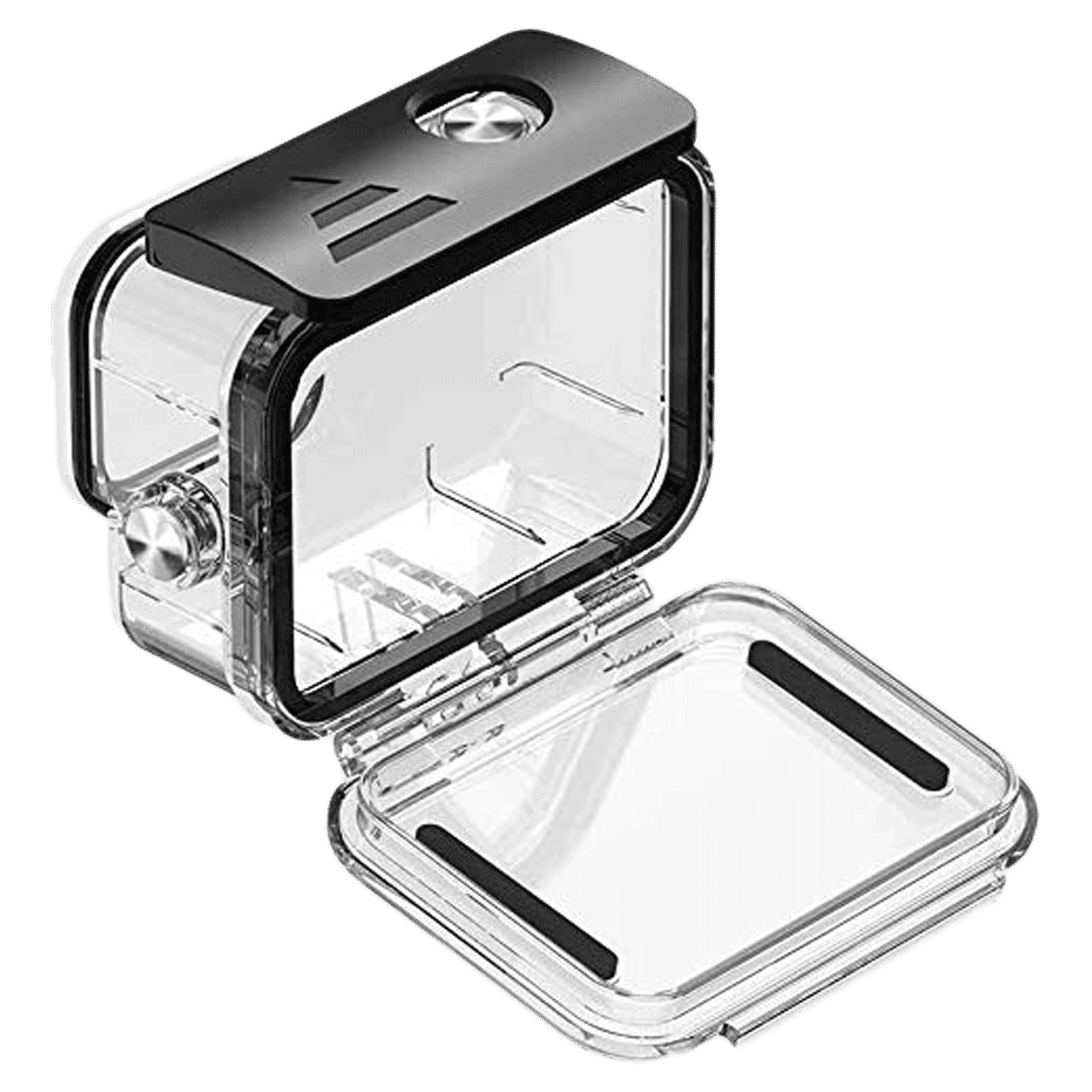 HIFFIN Camera Cover For Action Camera (50 Meter Water Resistant, Go Pro 9|10 Housin, Black)_4