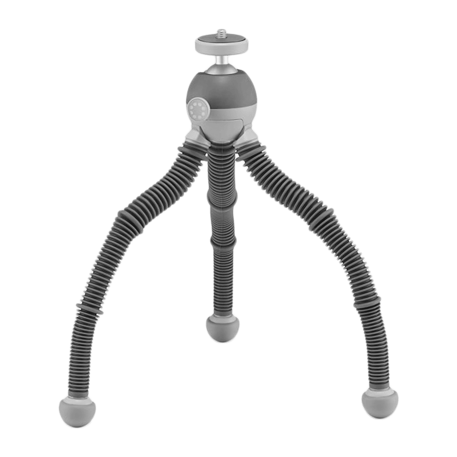 JOBY PodZilla 25cm Adjustable Tripod for Mobile and Camera (360 Degree GripTight, Grey)_1