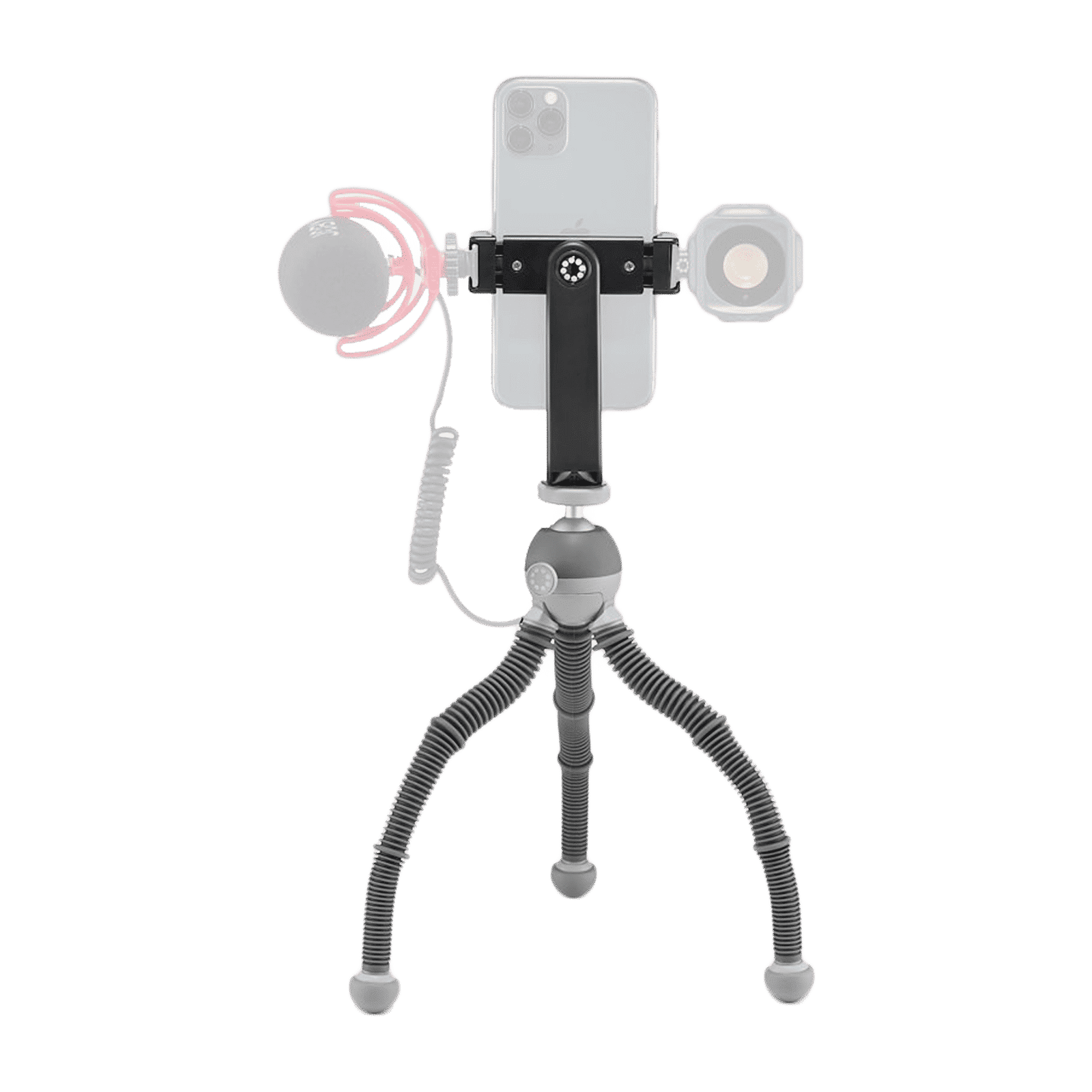JOBY PodZilla 25cm Adjustable Tripod for Mobile and Camera (360 Degree GripTight, Grey)_8