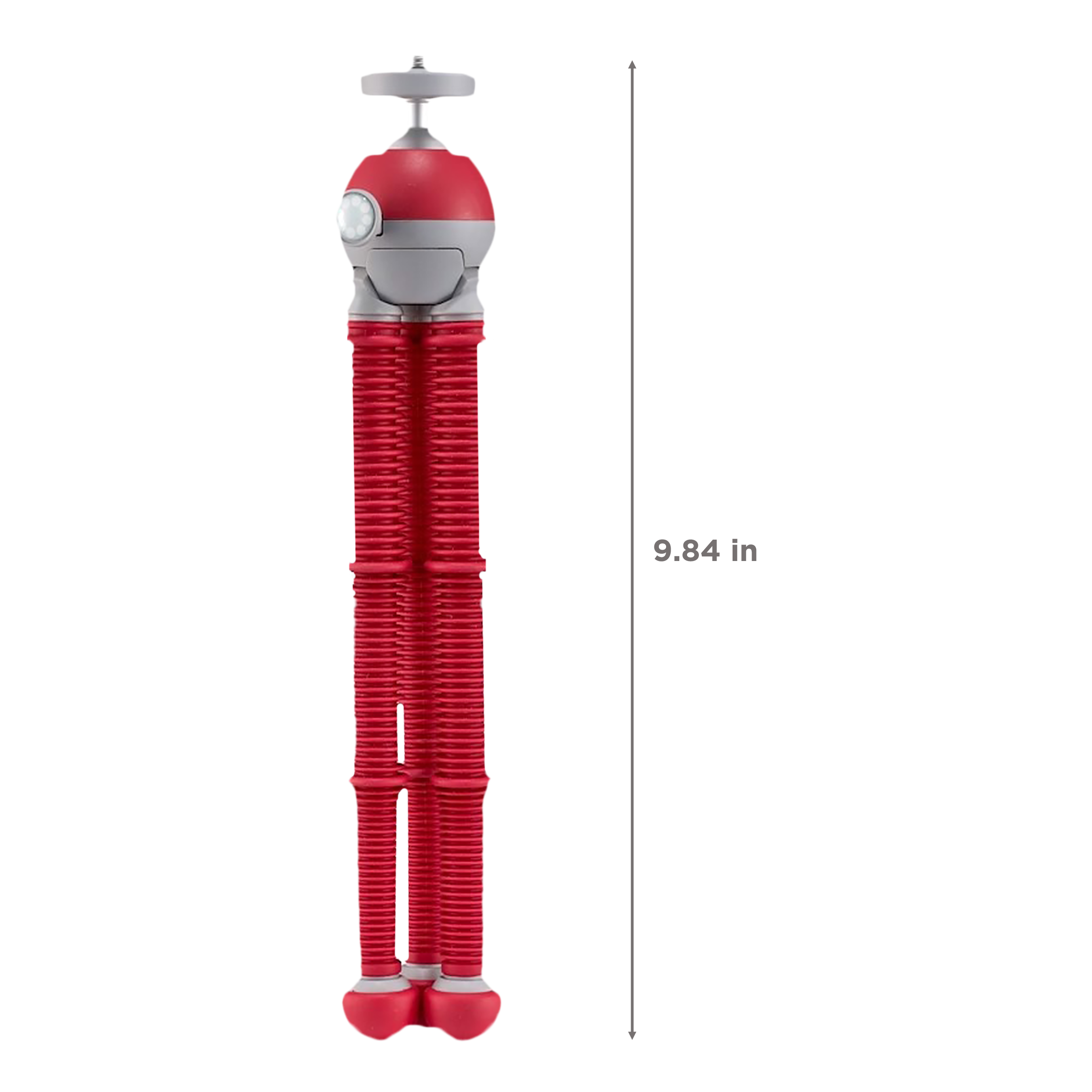 JOBY PodZilla 25cm Adjustable Tripod for Mobile and Camera (360 Degree GripTight, Red)_3