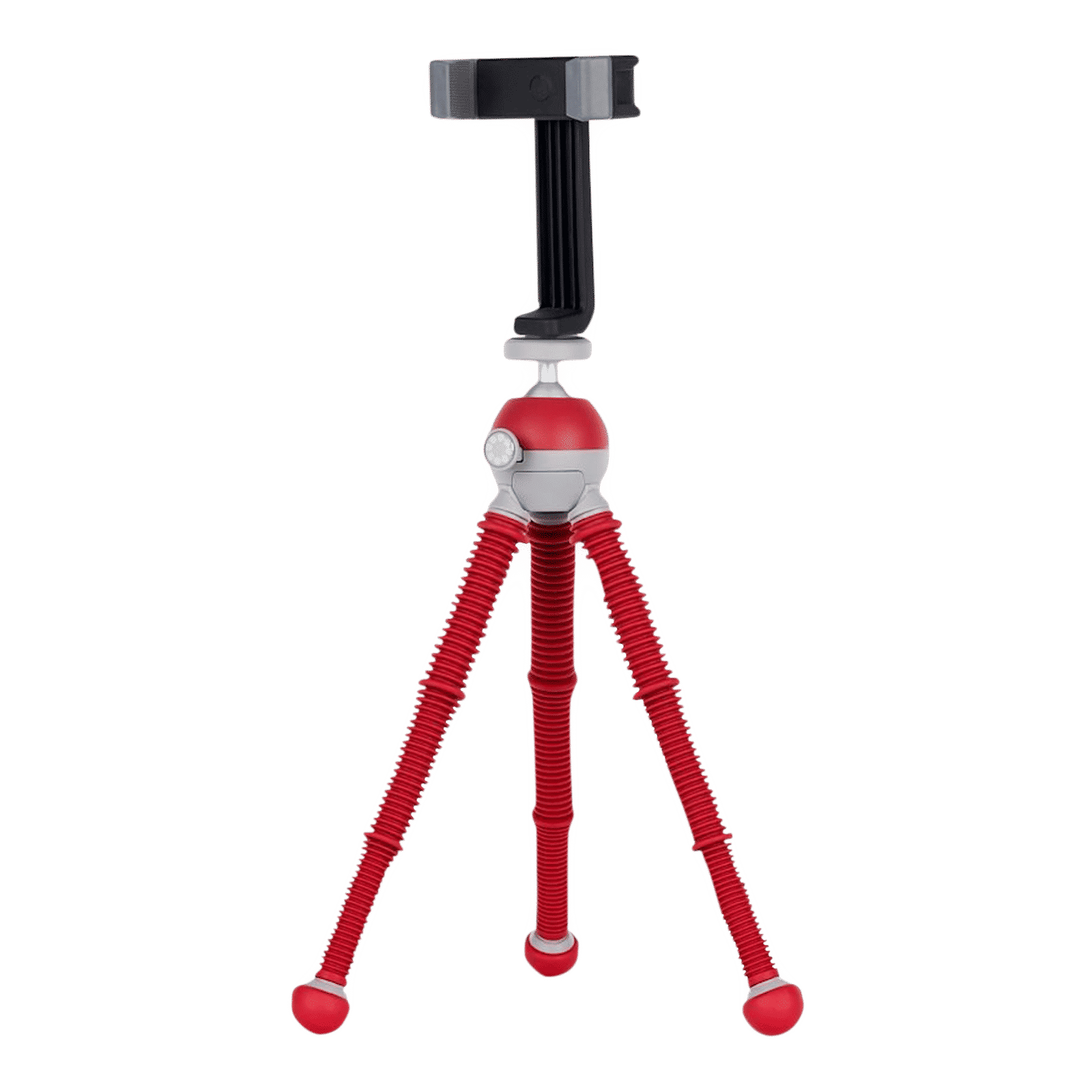 JOBY PodZilla 25cm Adjustable Tripod for Mobile and Camera (360 Degree GripTight, Red)_5