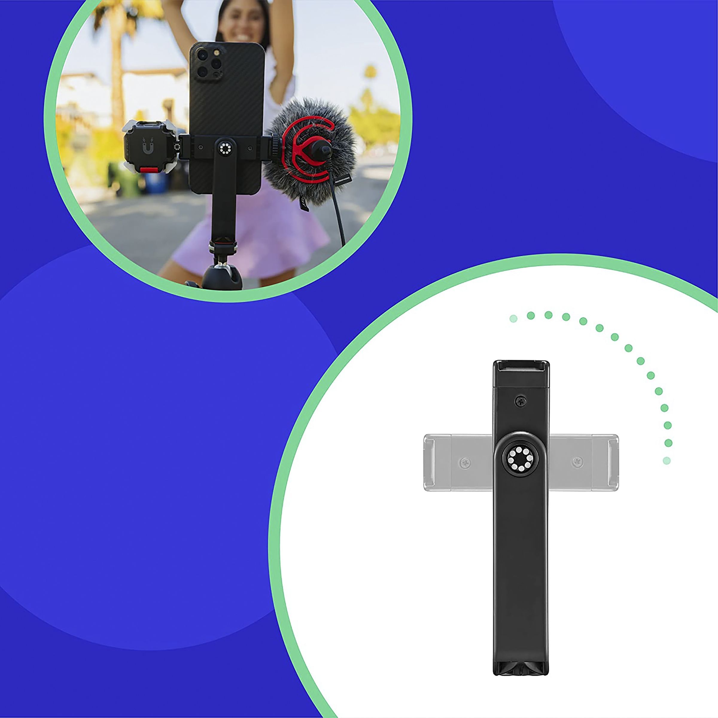 JOBY JB01760-BWW 131cm Adjustable Tripod for Mobile and Camera (Knob Locking Mechanism, Black)_13