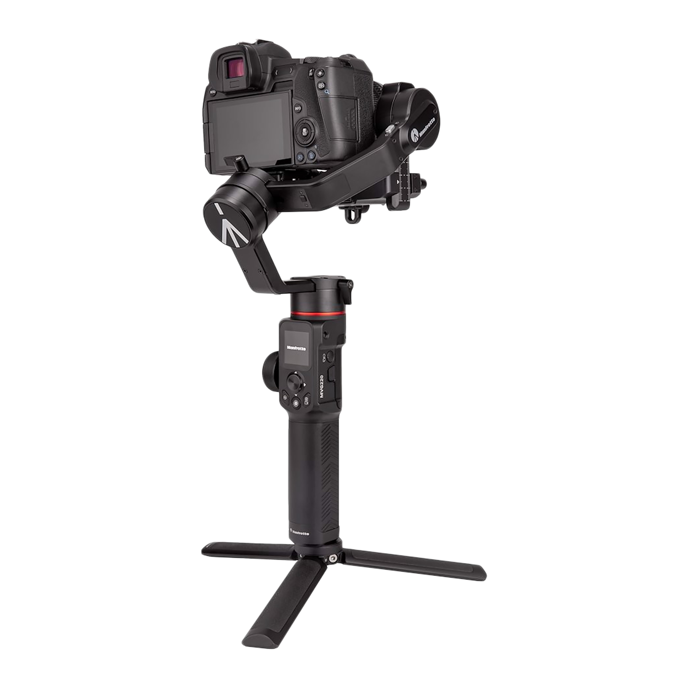 Manfrotto MVG220 3-Axis Gimbal for Camera (Multiple Shooting Modes, Black) Manfrotto MVG220 3-Axis Gimbal for Camera (Multiple Shooting Modes, Black)_1