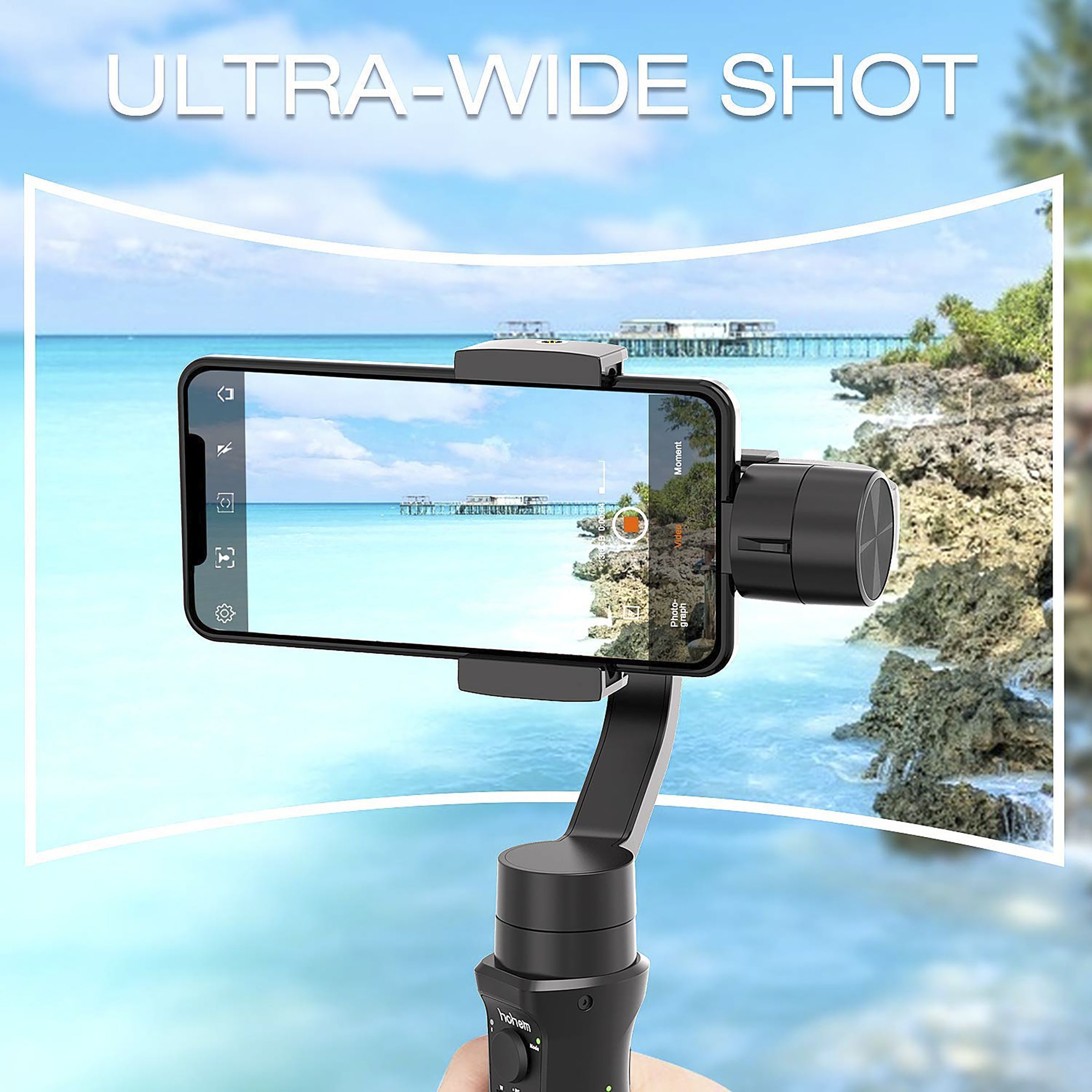 Hohem iSteady Mobile+ 3-Axis Gimbal for Mobile (iSteady 6.0, Black)_6