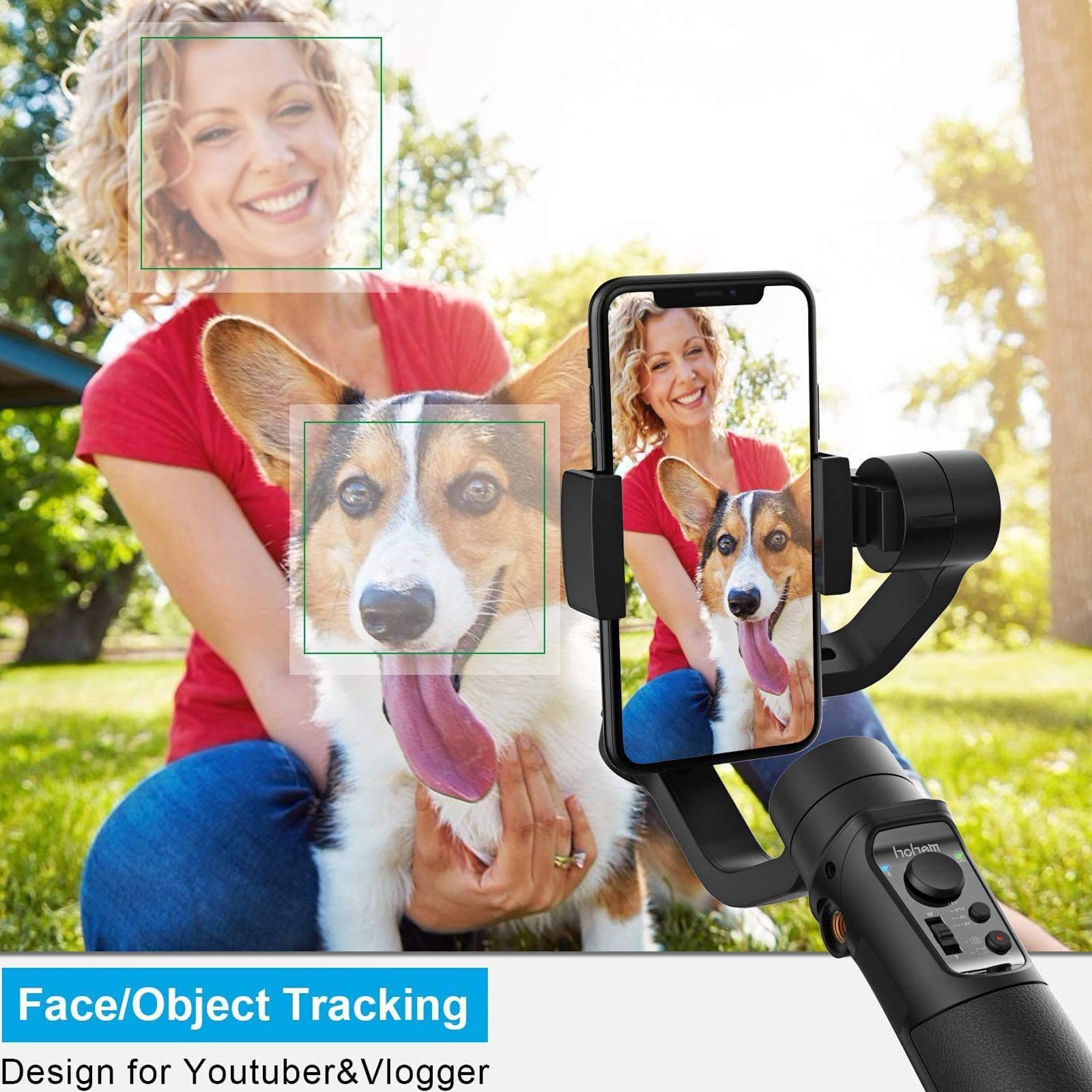 Hohem iSteady Mobile+ 3-Axis Gimbal for Mobile (iSteady 6.0, Black)_8