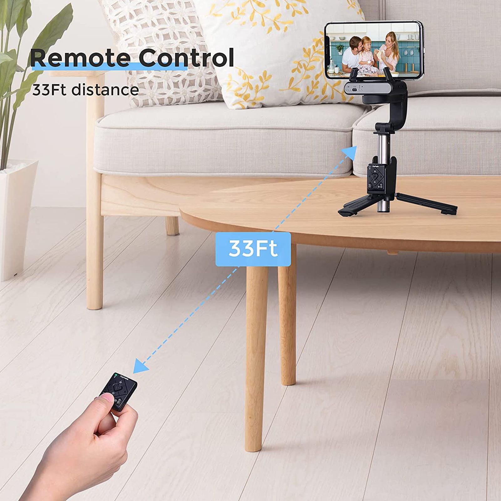 Hohem iSteady Q 1-Axis Gimbal for Mobile (Face Tracking, Black)_9