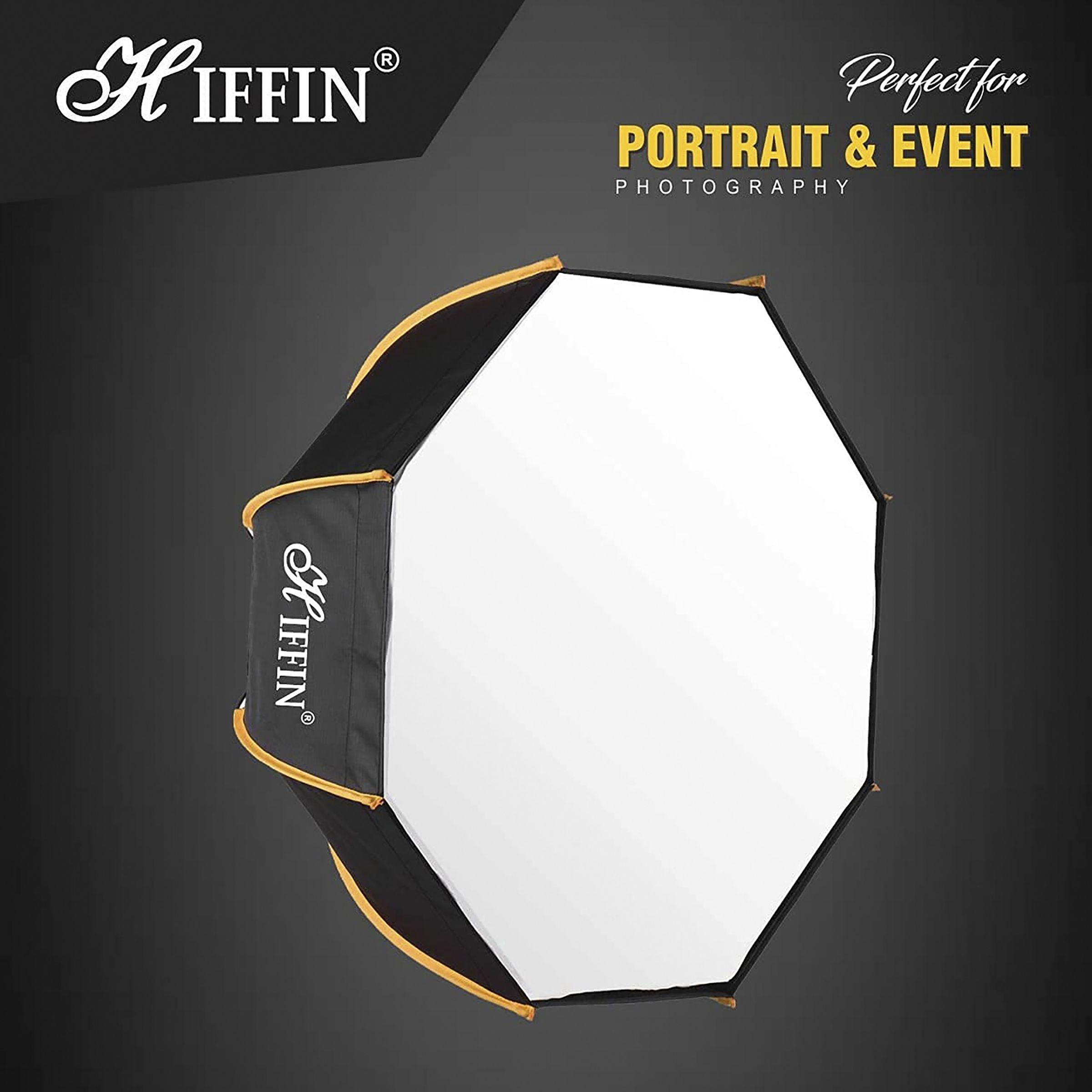 HIFFIN Softbox with Carry Bag for Still Photography (Octagonal Design)_11