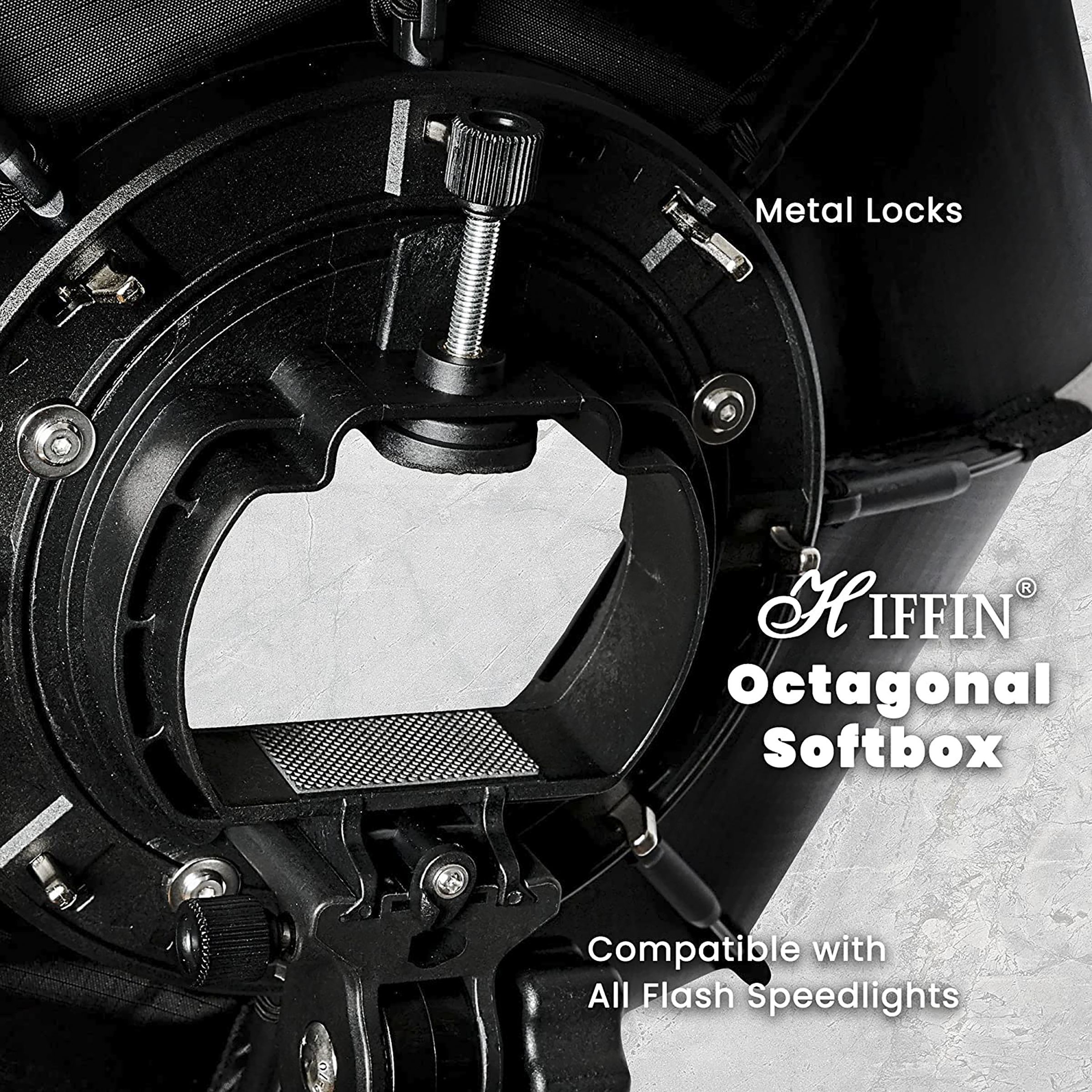 HIFFIN Softbox with Carry Bag for Still Photography (Octagonal Design) HIFFIN Softbox with Carry Bag for Still Photography (Octagonal Design)_8