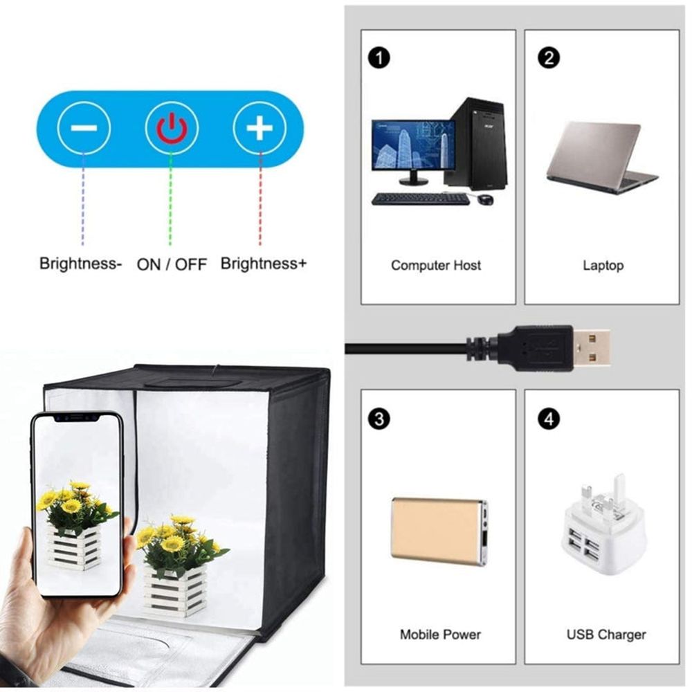 HIFFIN Light Box for Still Photography (High Quality LED)_12
