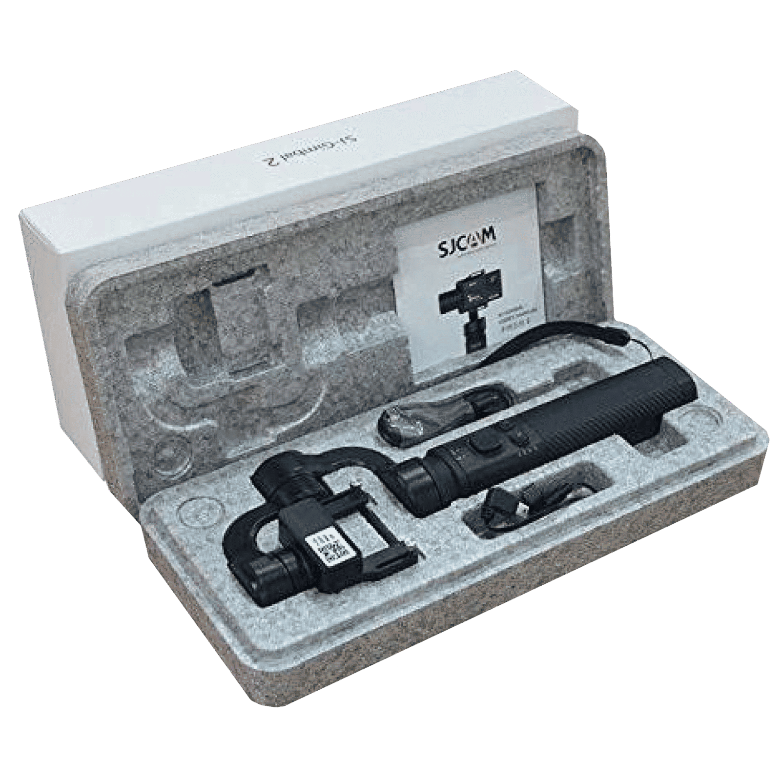 SJCAM 3-Axis Gimbal for Mobile and Camera (320 Degree Tilt Rotate, Black)_4