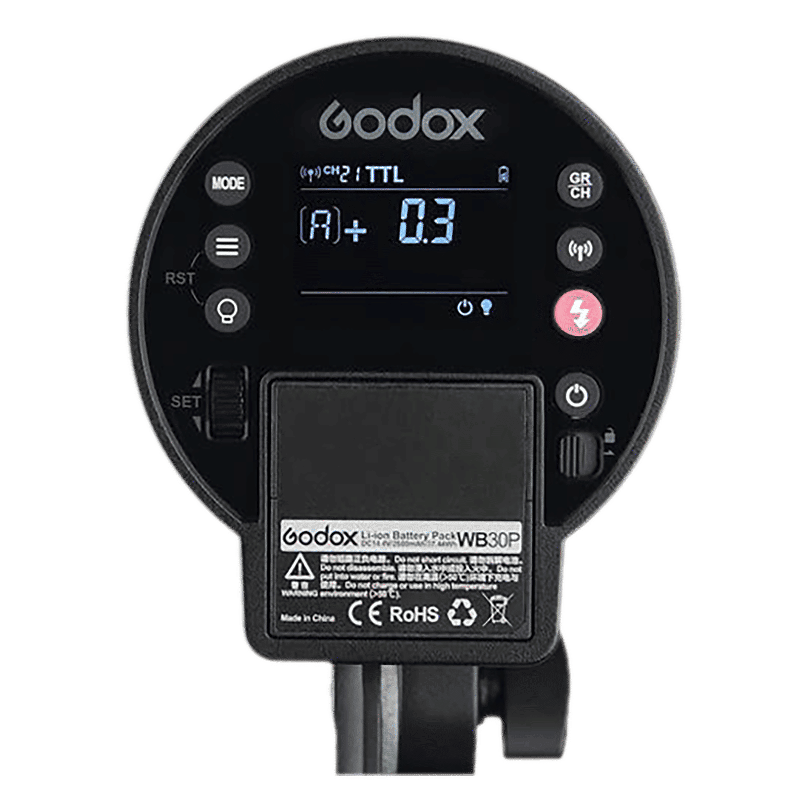 Godox AD300Pro Kit A2 Dual Flash Backpack Kit (Bi-Color LED Modelling Light) Godox AD300Pro Kit A2 Dual Flash Backpack Kit (Bi-Color LED Modelling Light)_6