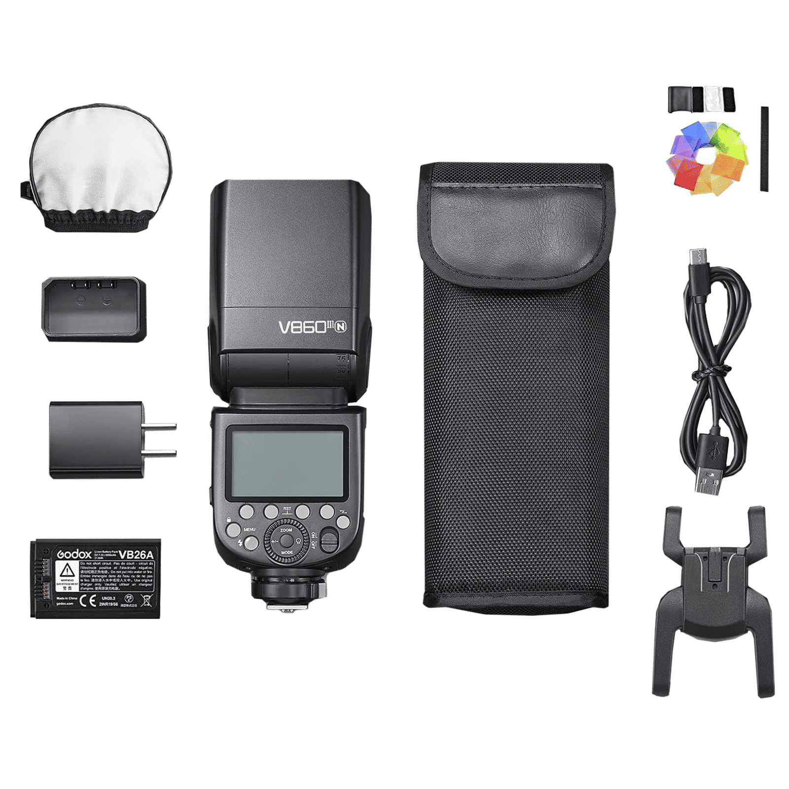 Godox V860IIIN Kit Camera Flash for Nikon (Quick Release Lock)_15