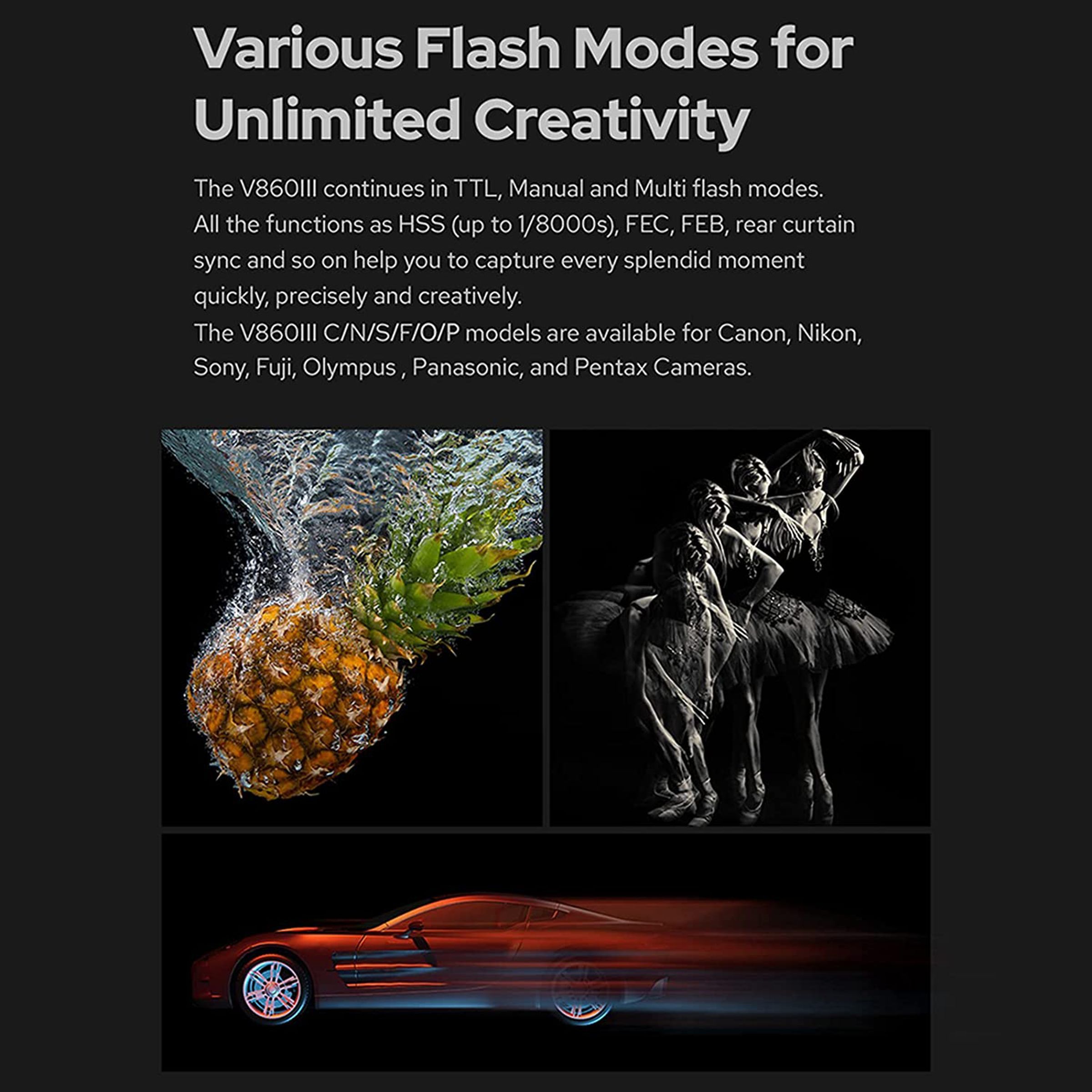 Godox V860IIIF Kit Camera Flash for Fujifilm (Quick Release Lock)_5