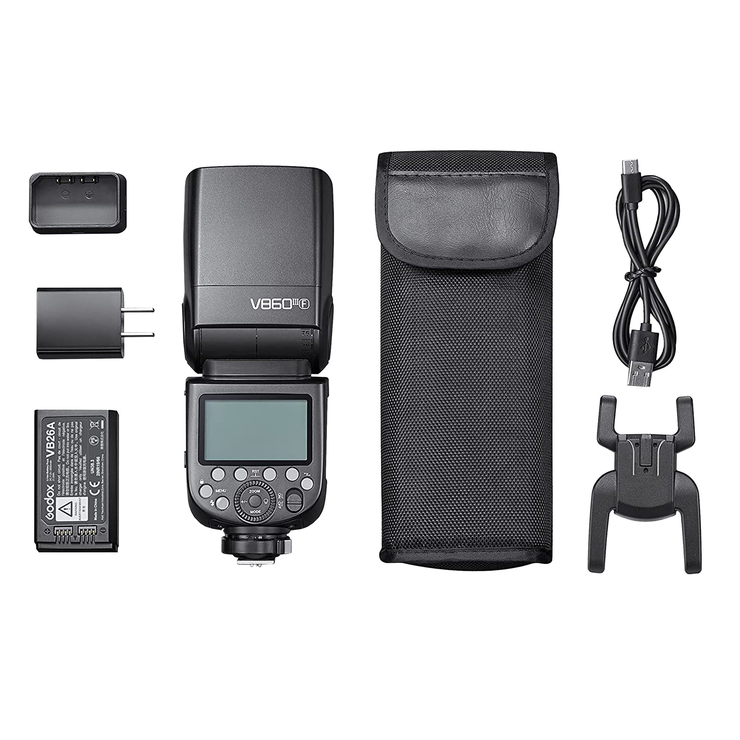 Godox V860IIIF Kit Camera Flash for Fujifilm (Quick Release Lock)_3